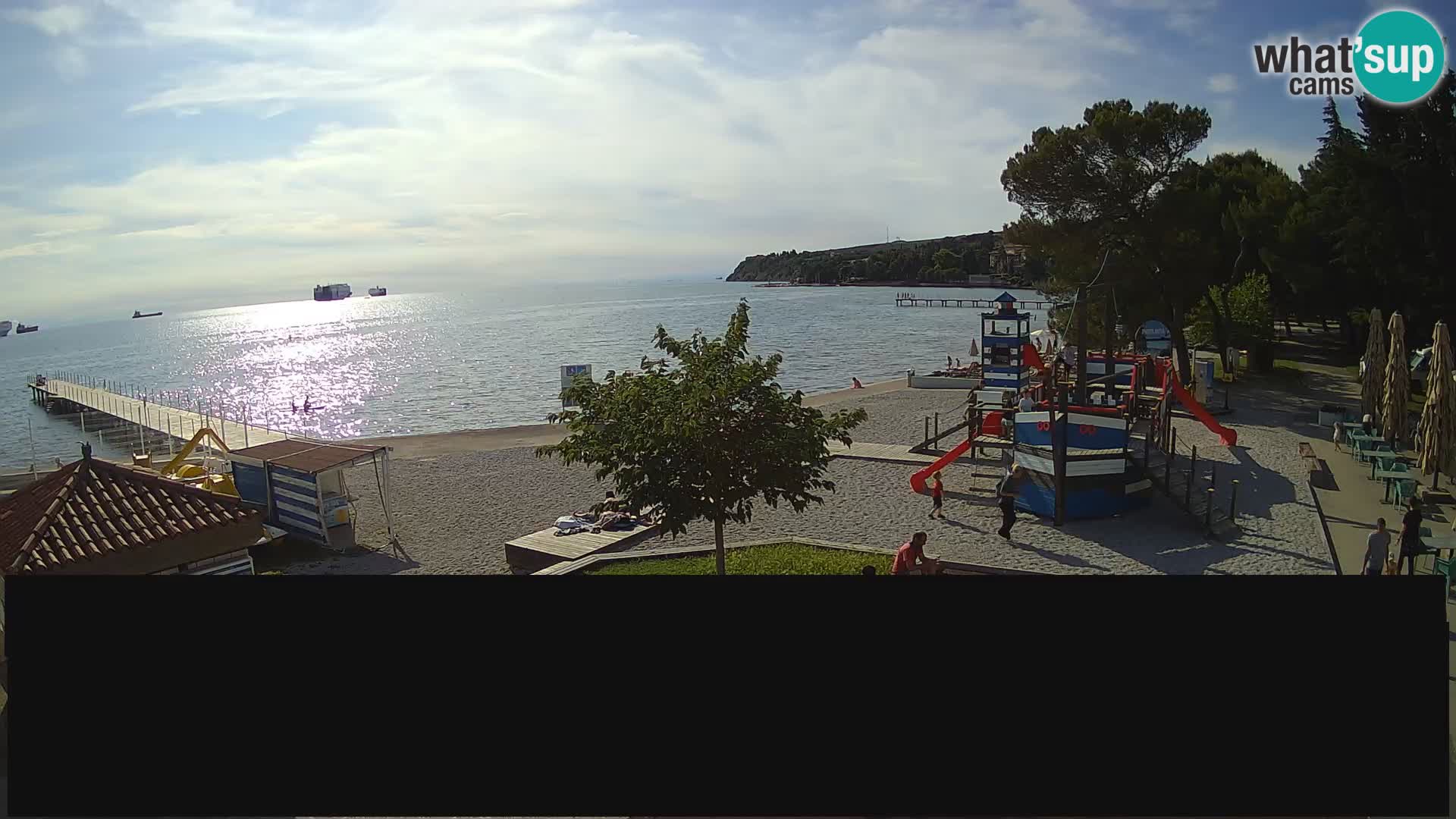 Web kamera uživo Ankaran – Adria Ankaran Hotel & Resort – Slovenija