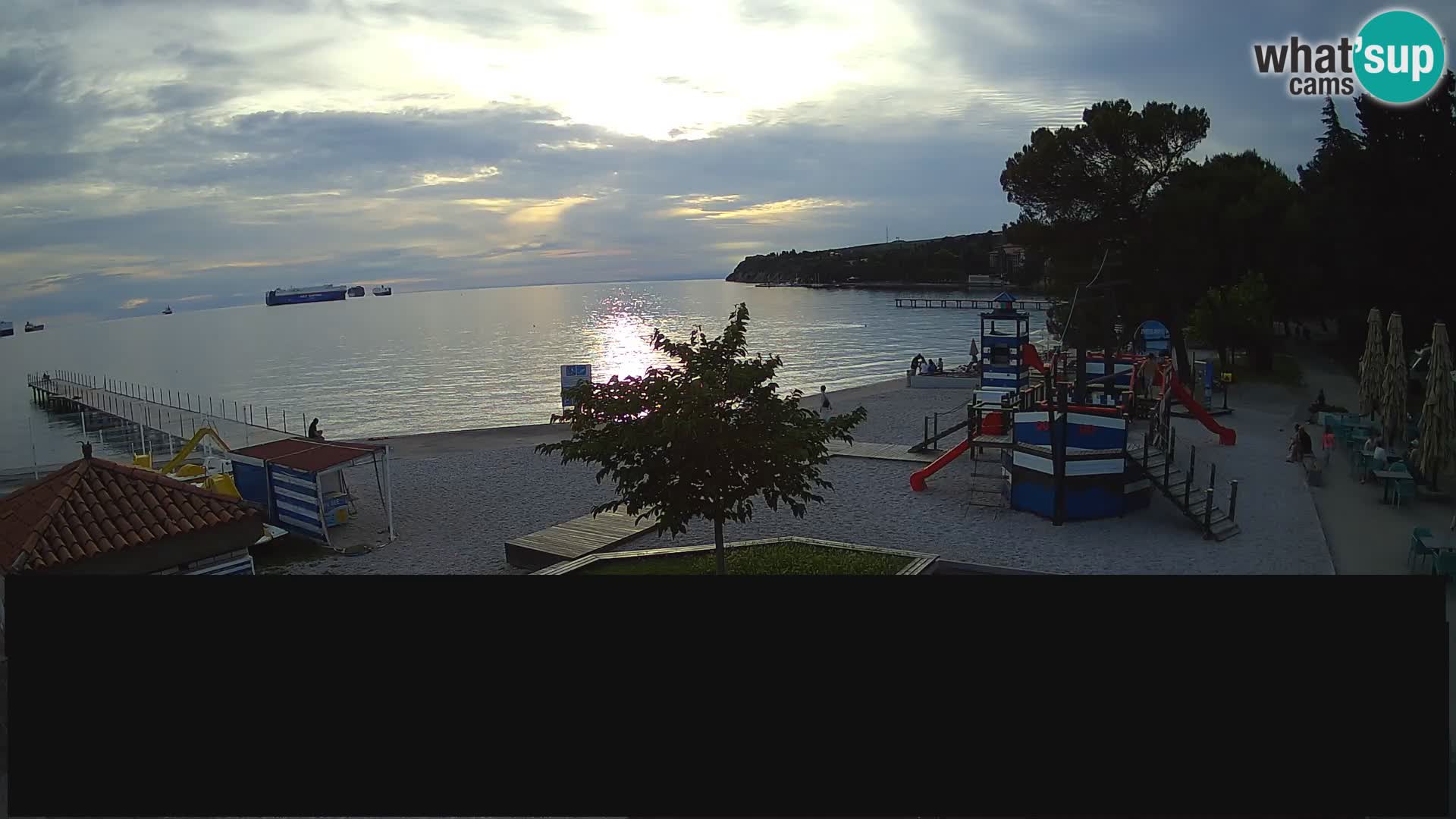 Web kamera uživo Ankaran – Adria Ankaran Hotel & Resort – Slovenija