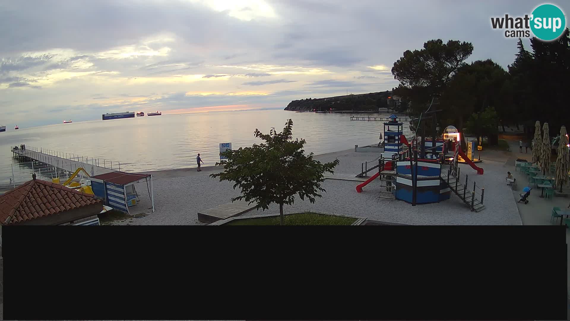 Live webcam Ankarano – Adria Ankaran Hotel & Resort – Slovenia