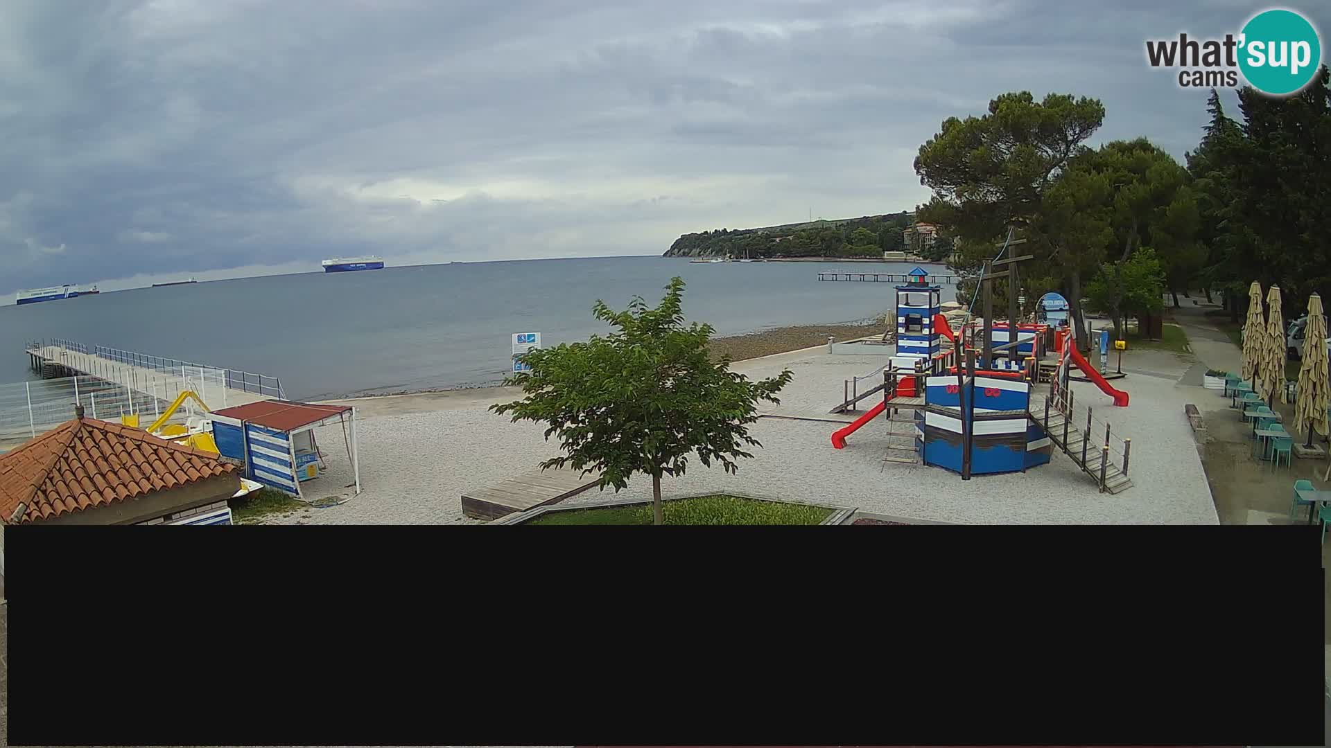 Live Webcam Ankaran – Adria Ankaran Hotel & Resort – Slowenien