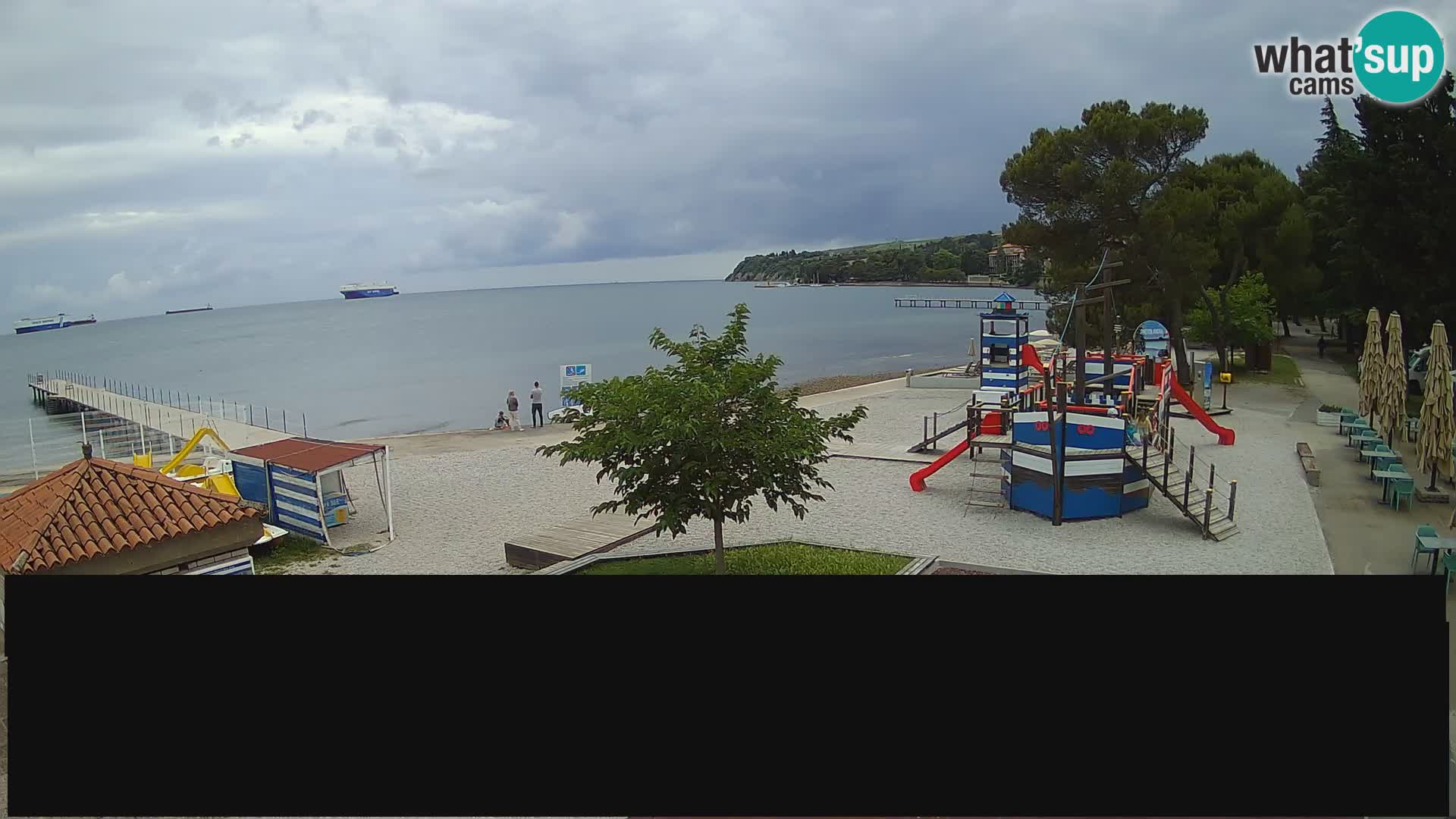 Live webcam Ankarano – Adria Ankaran Hotel & Resort – Slovenia