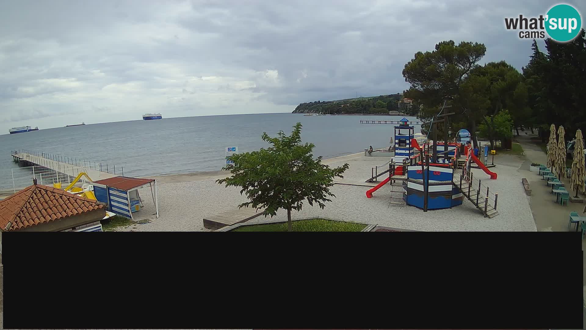 Live webcam Ankarano – Adria Ankaran Hotel & Resort – Slovenia