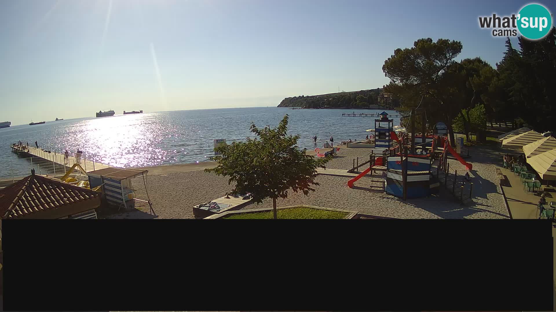 Live webcam Ankaran – Adria Ankaran Hotel & Resort – Slovenia