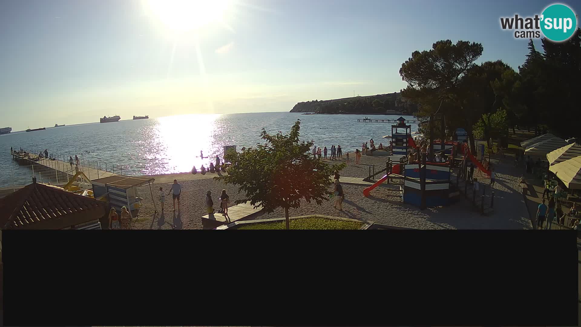 Cámara web en vivo Ankaran – Adria Ankaran Hotel & Resort – Eslovenia