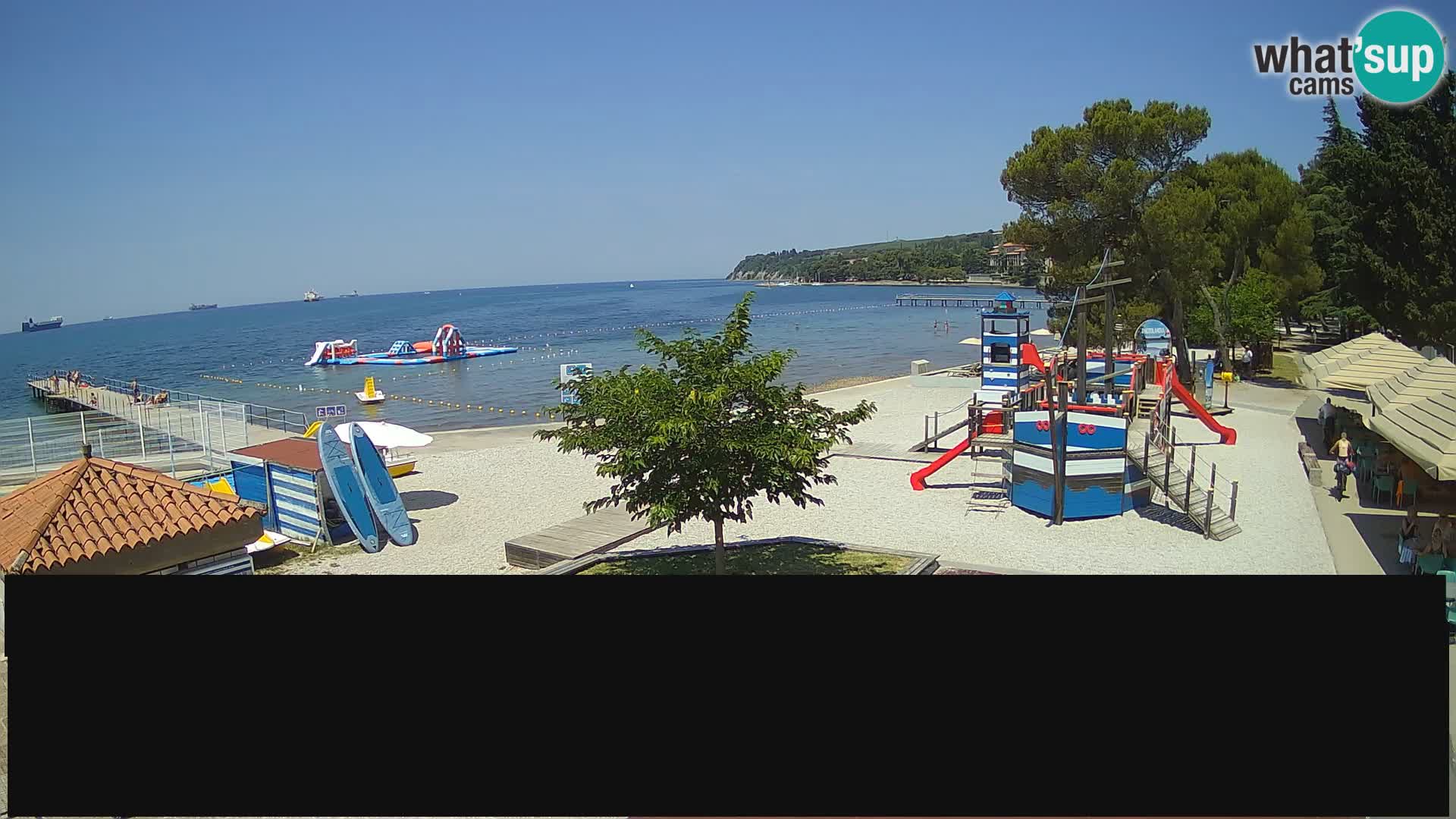 Live Webcam Ankaran – Adria Ankaran Hotel & Resort – Slowenien