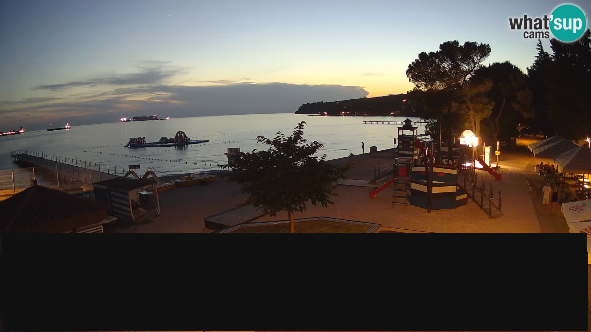 Live webcam Ankaran – Adria Ankaran Hotel & Resort – Slovenia