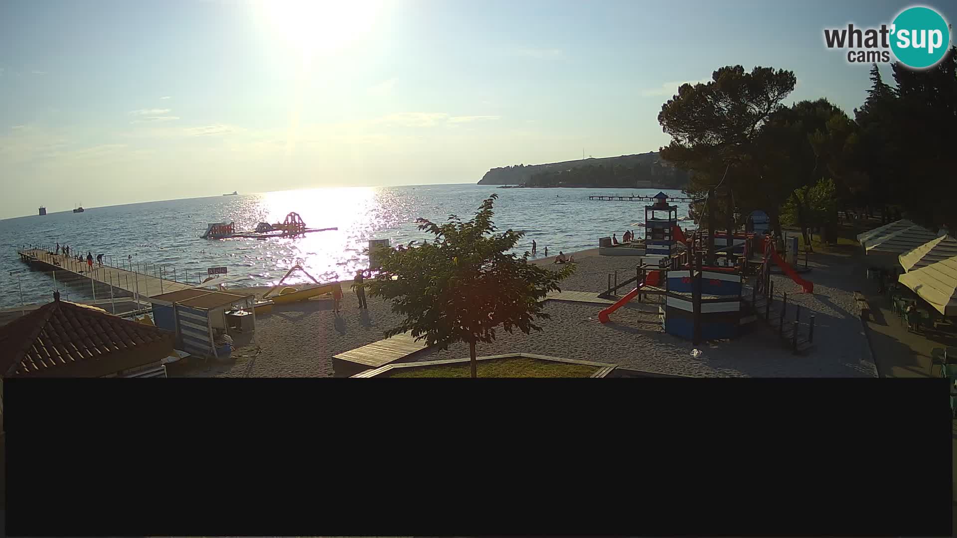 Cámara web en vivo Ankaran – Adria Ankaran Hotel & Resort – Eslovenia