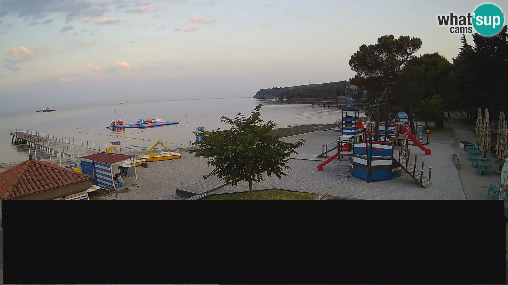 Webcam en direct Ankaran – Adria Ankaran Hotel & Resort – Slovénie