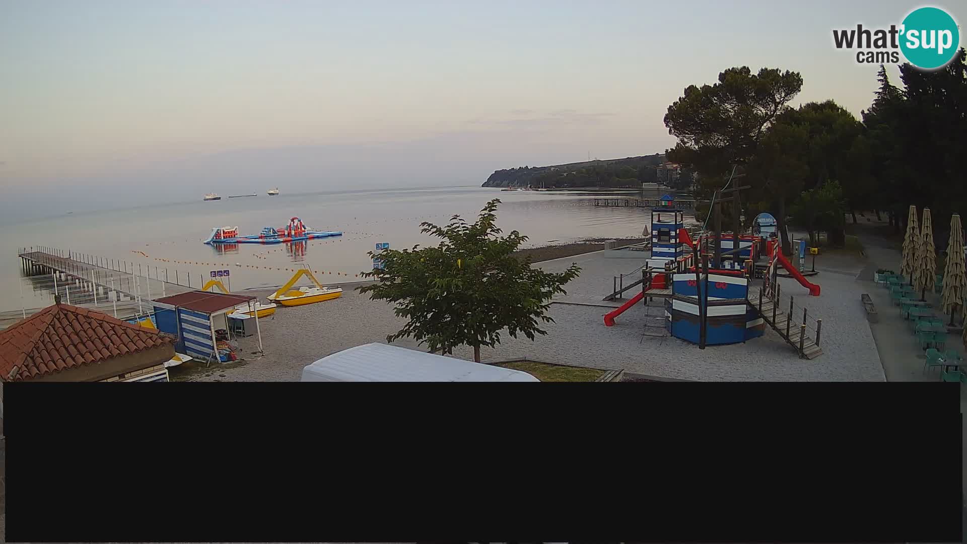 Live webcam Ankaran – Adria Ankaran Hotel & Resort – Slovenia