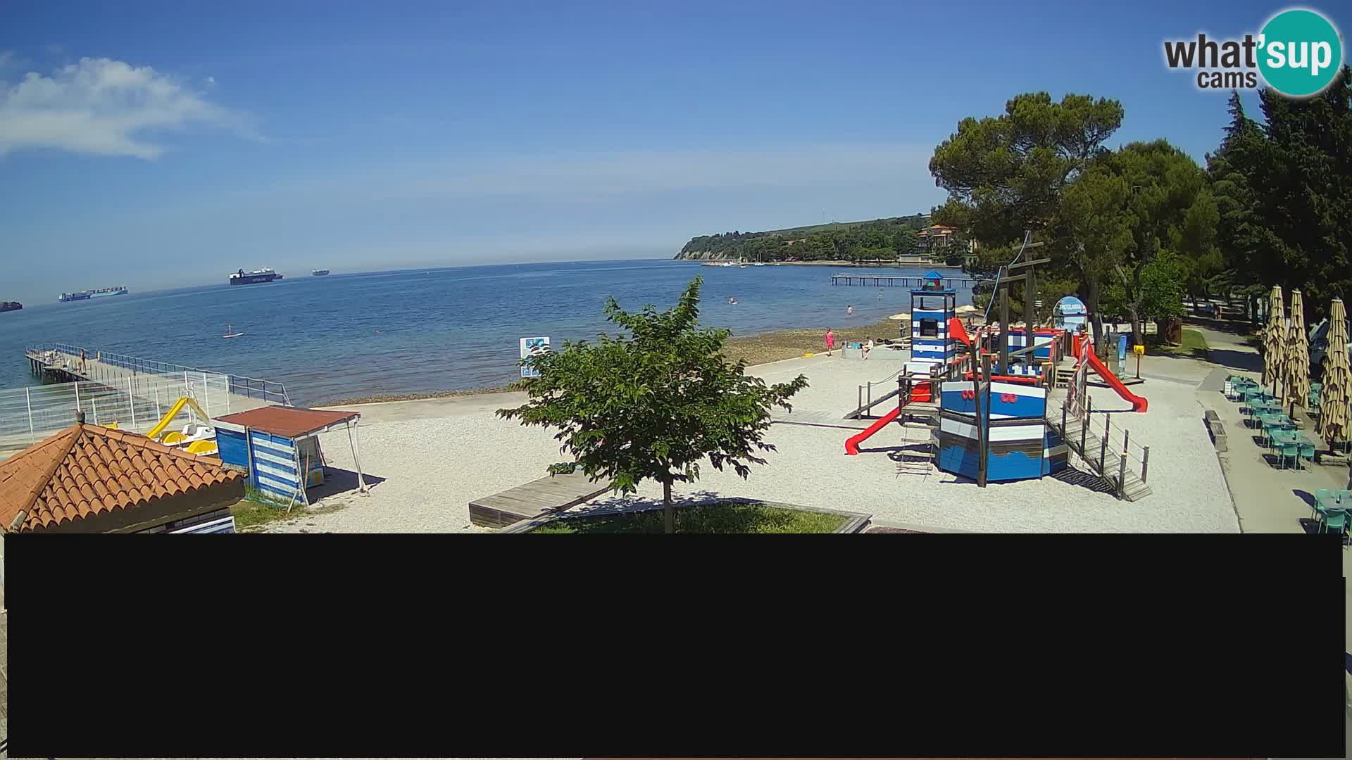Live webcam Ankarano – Adria Ankaran Hotel & Resort – Slovenia