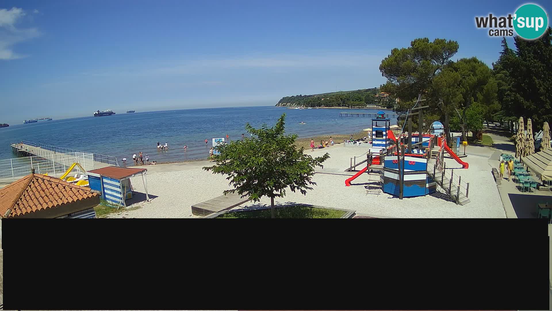 Live webcam Ankarano – Adria Ankaran Hotel & Resort – Slovenia