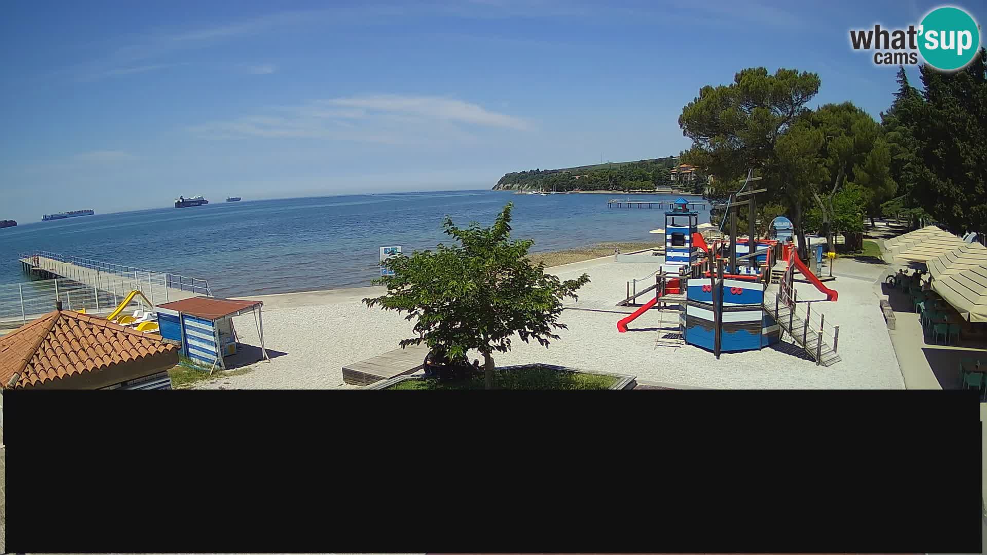 Live webcam Ankarano – Adria Ankaran Hotel & Resort – Slovenia