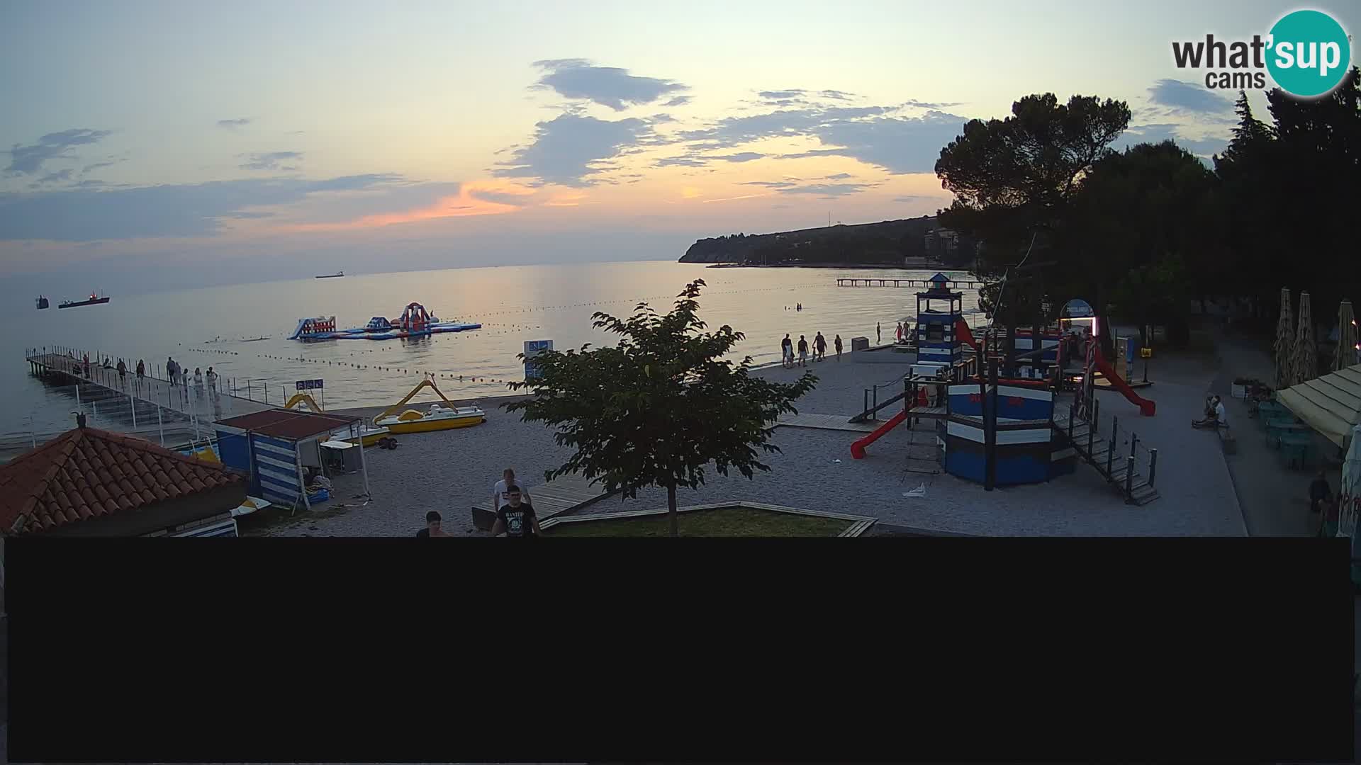 Web kamera uživo Ankaran – Adria Ankaran Hotel & Resort – Slovenija