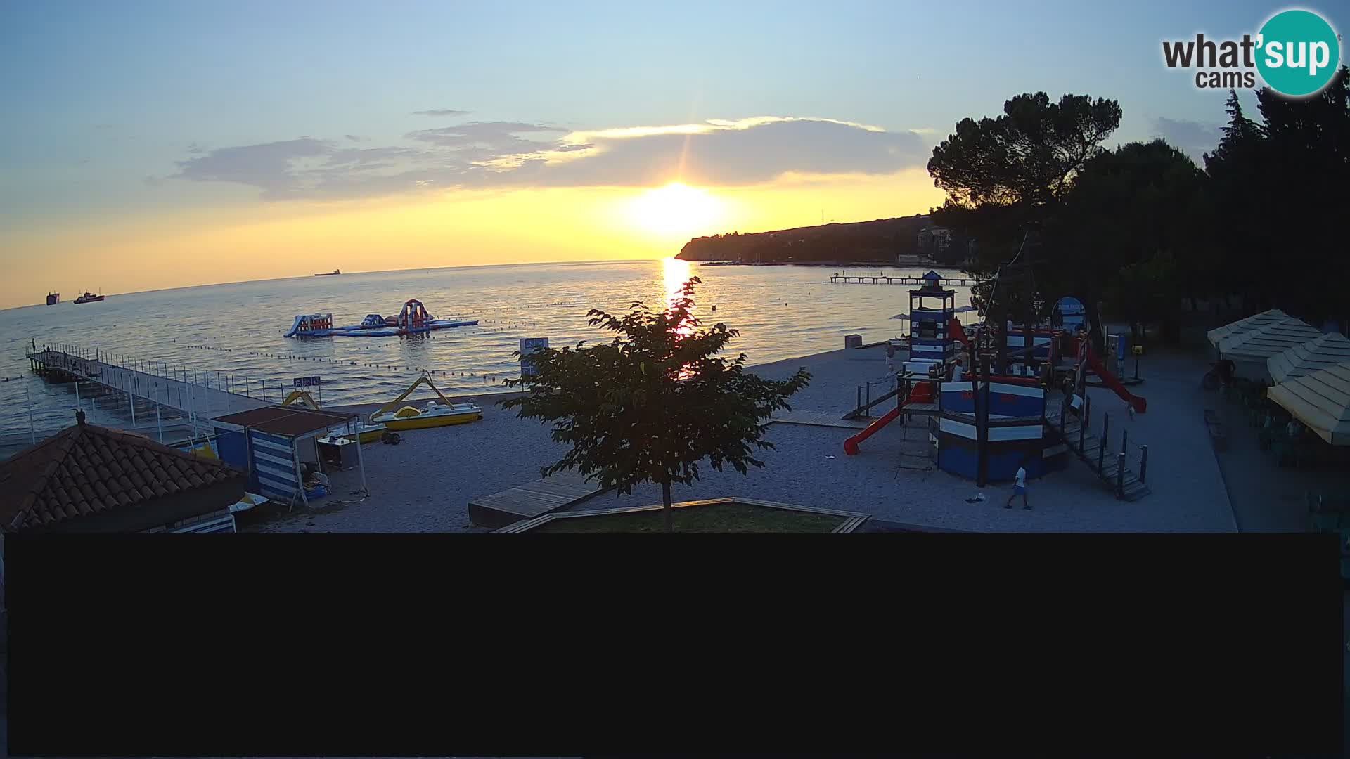 Live webcam Ankaran – Adria Ankaran Hotel & Resort – Slovenia