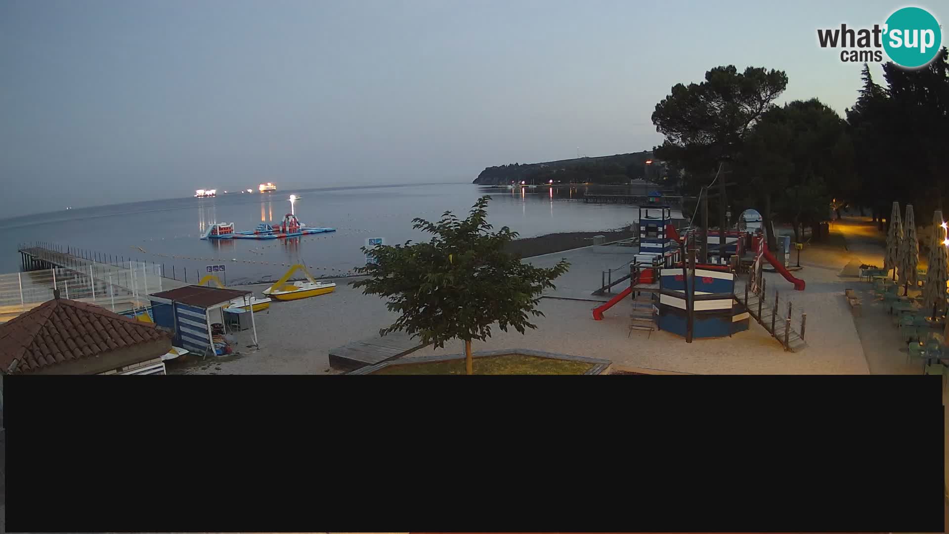 Web kamera uživo Ankaran – Adria Ankaran Hotel & Resort – Slovenija
