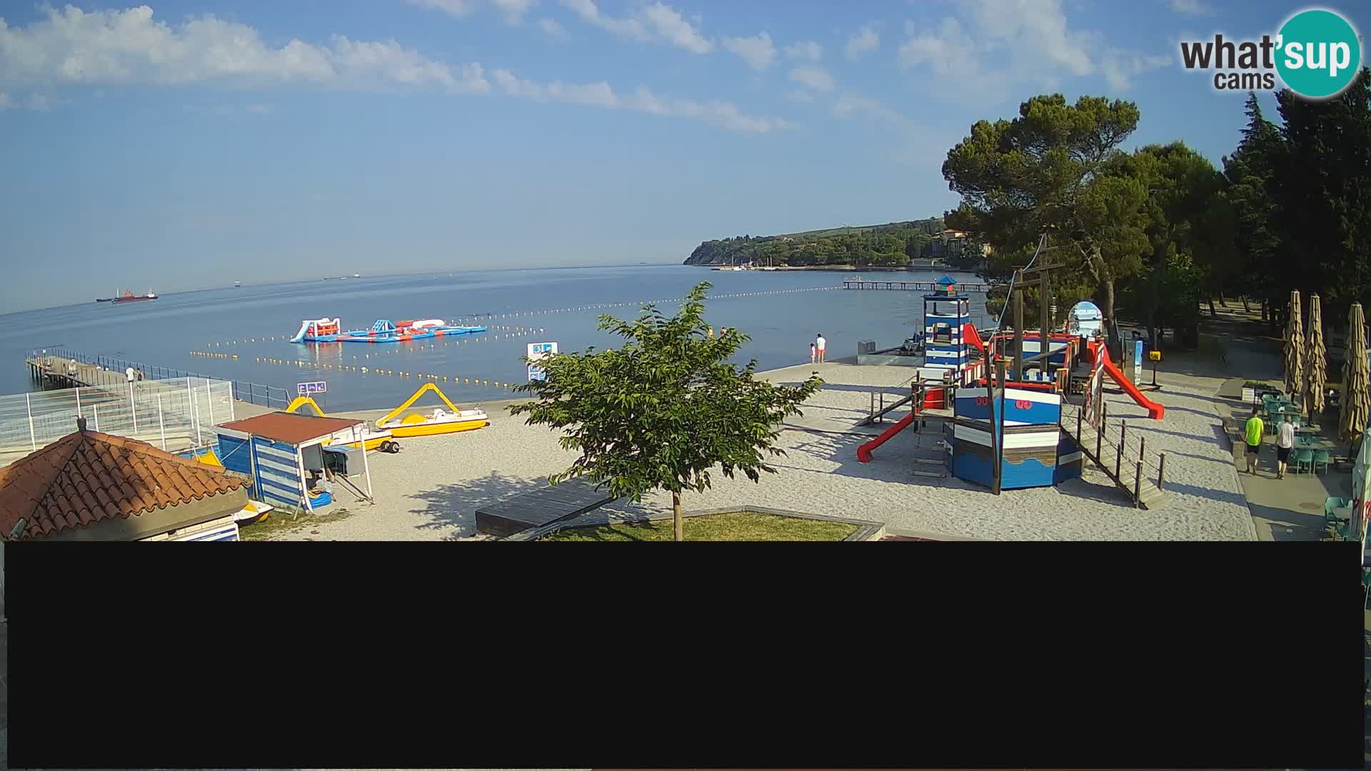 Webcam en direct Ankaran – Adria Ankaran Hotel & Resort – Slovénie