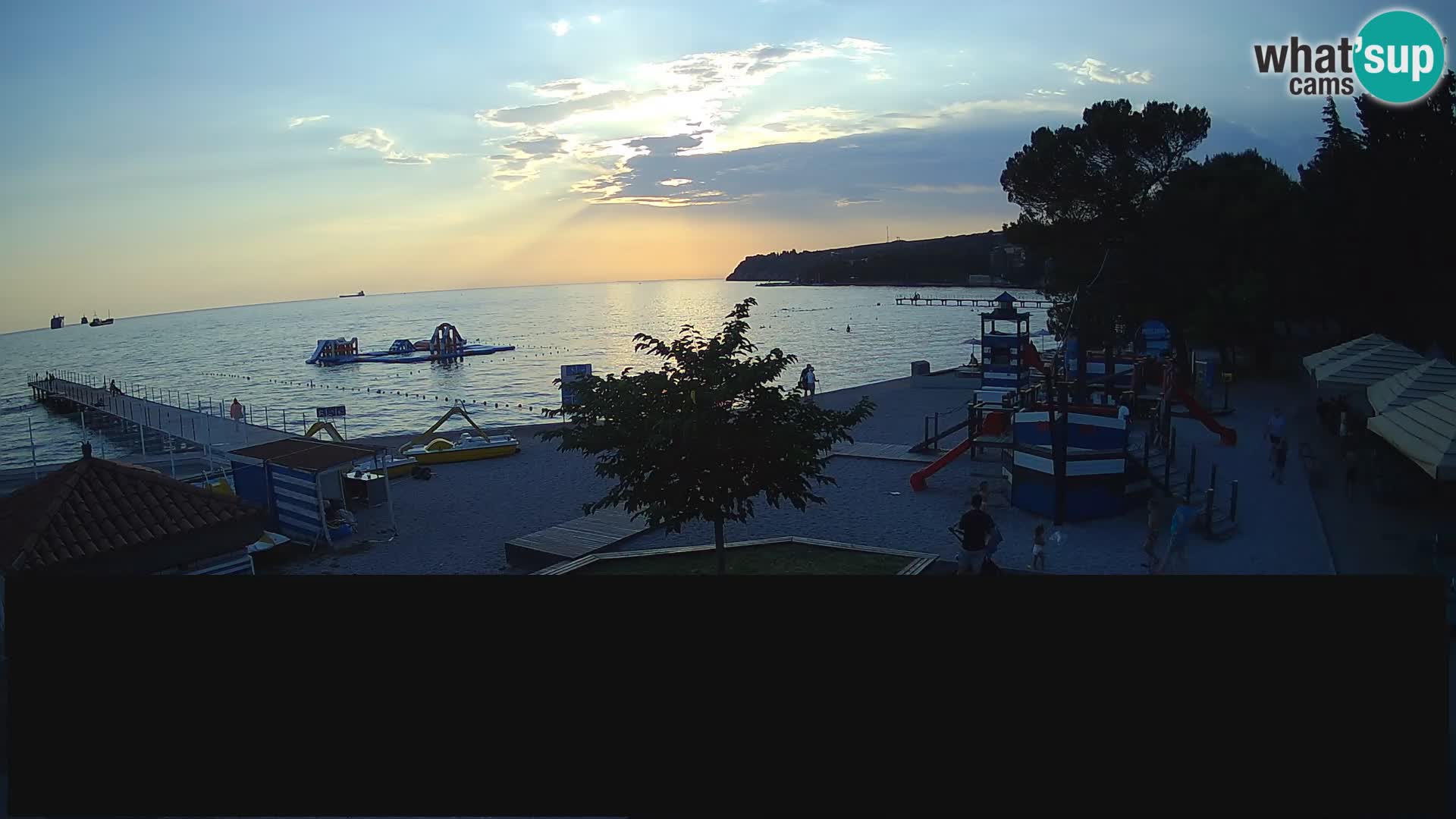 Live webcam Ankaran – Adria Ankaran Hotel & Resort – Slovenia