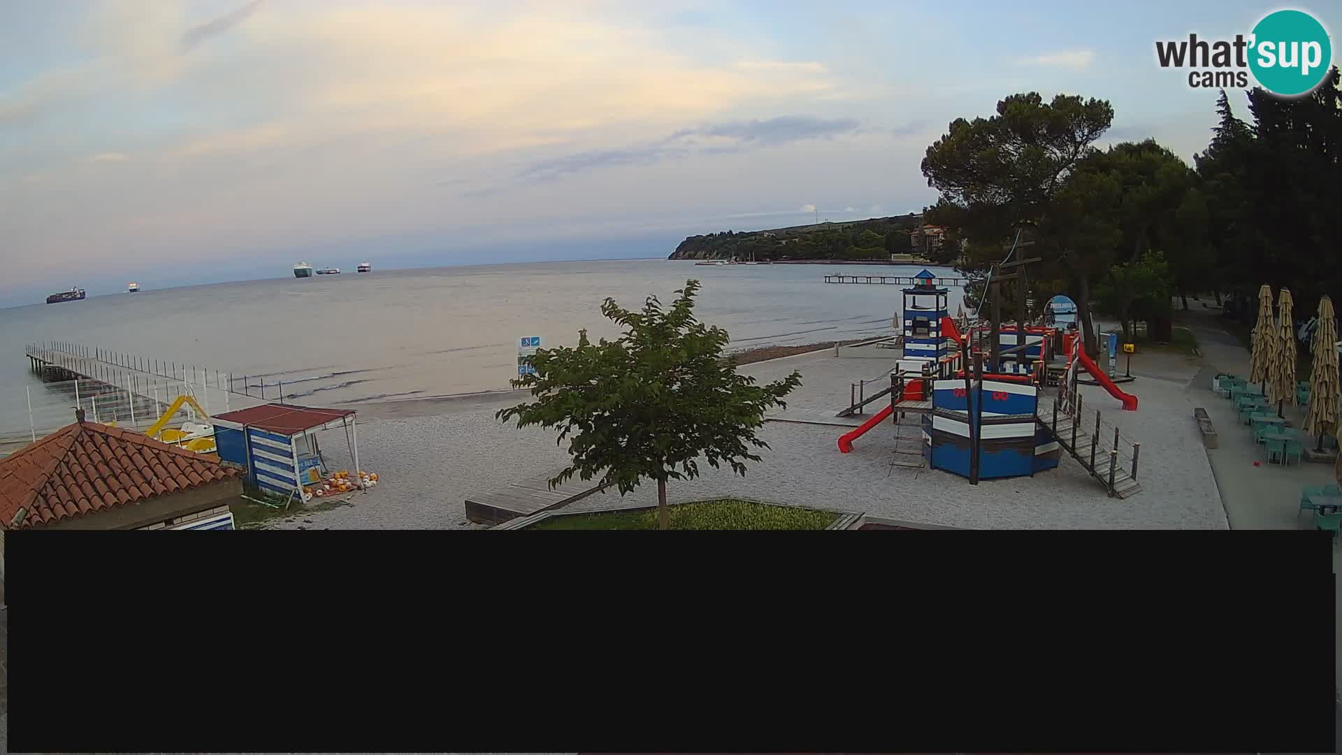 Live Webcam Ankaran – Adria Ankaran Hotel & Resort – Slowenien
