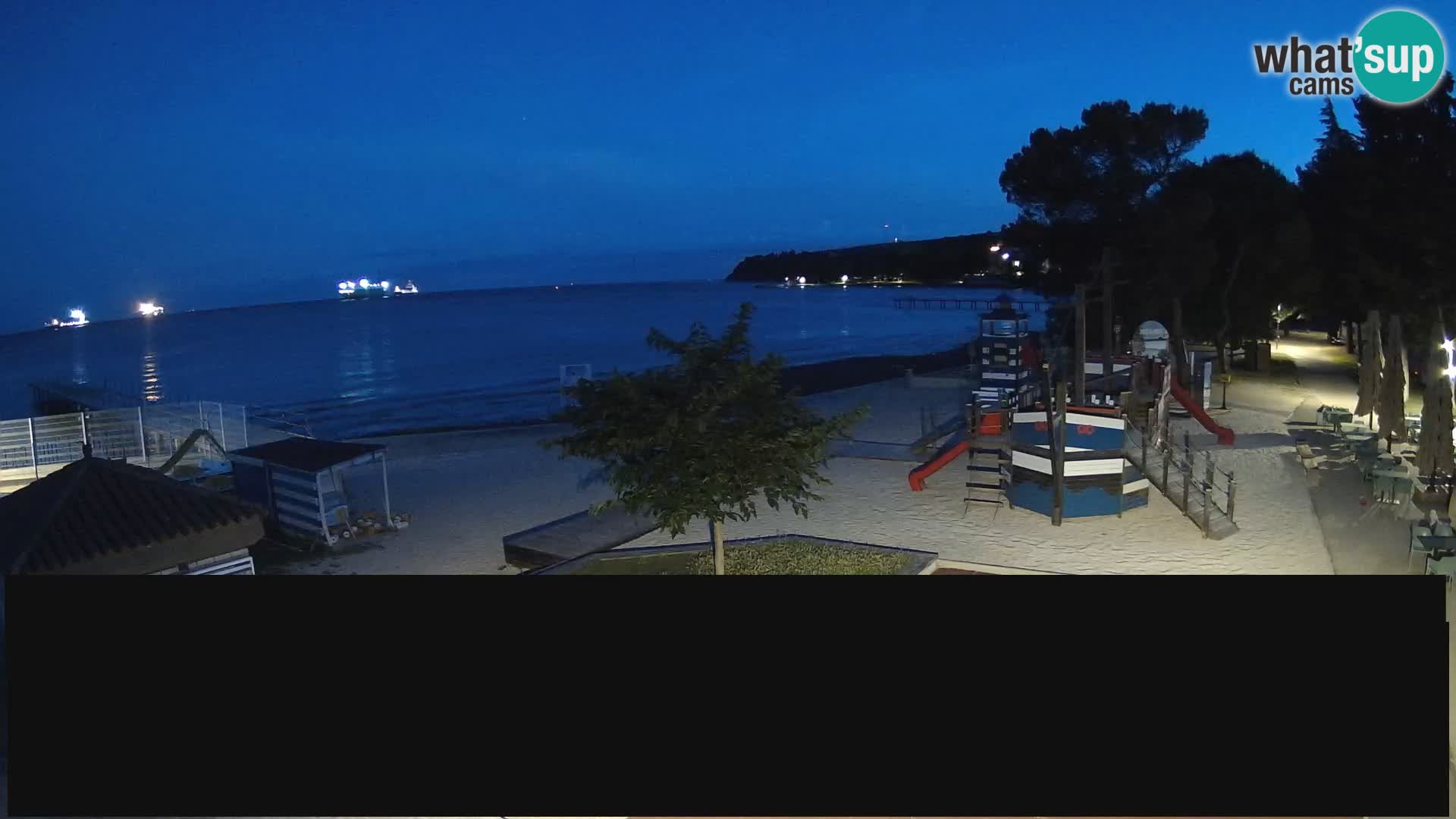 Cámara web en vivo Ankaran – Adria Ankaran Hotel & Resort – Eslovenia