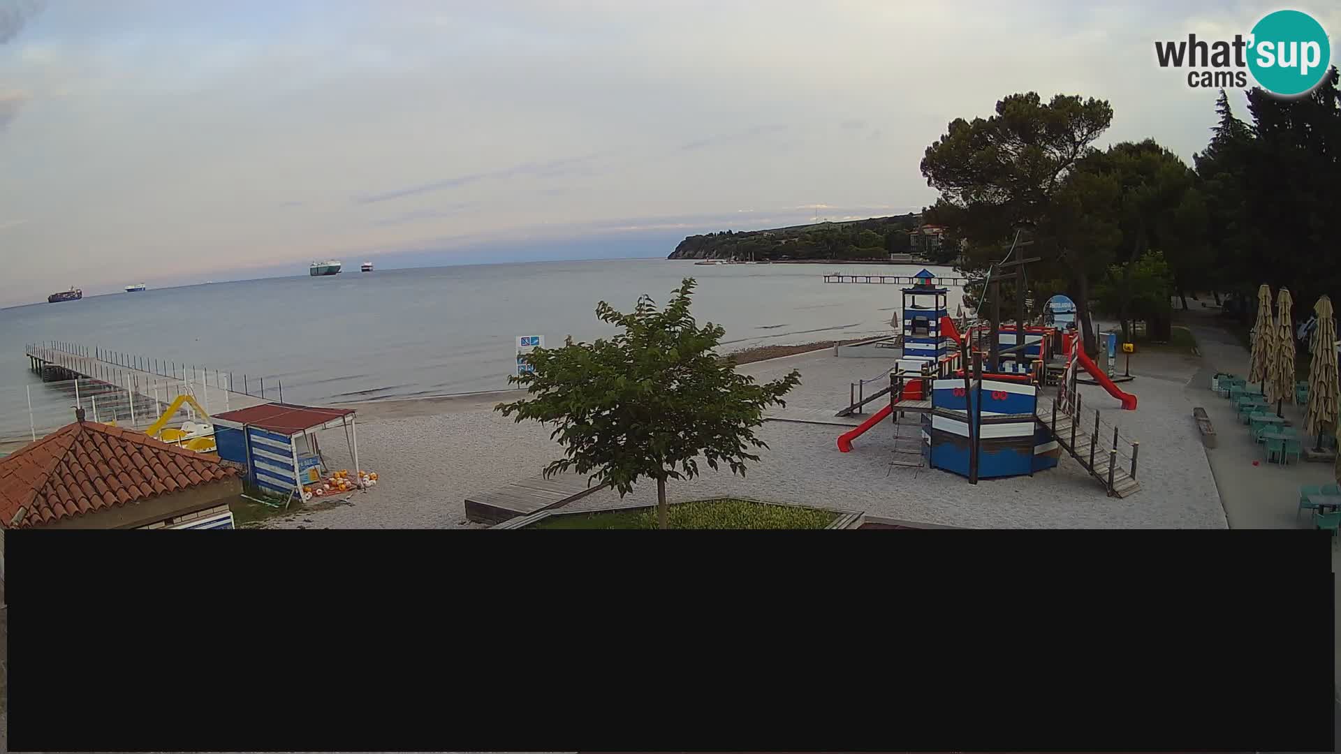 Live webcam Ankarano – Adria Ankaran Hotel & Resort – Slovenia