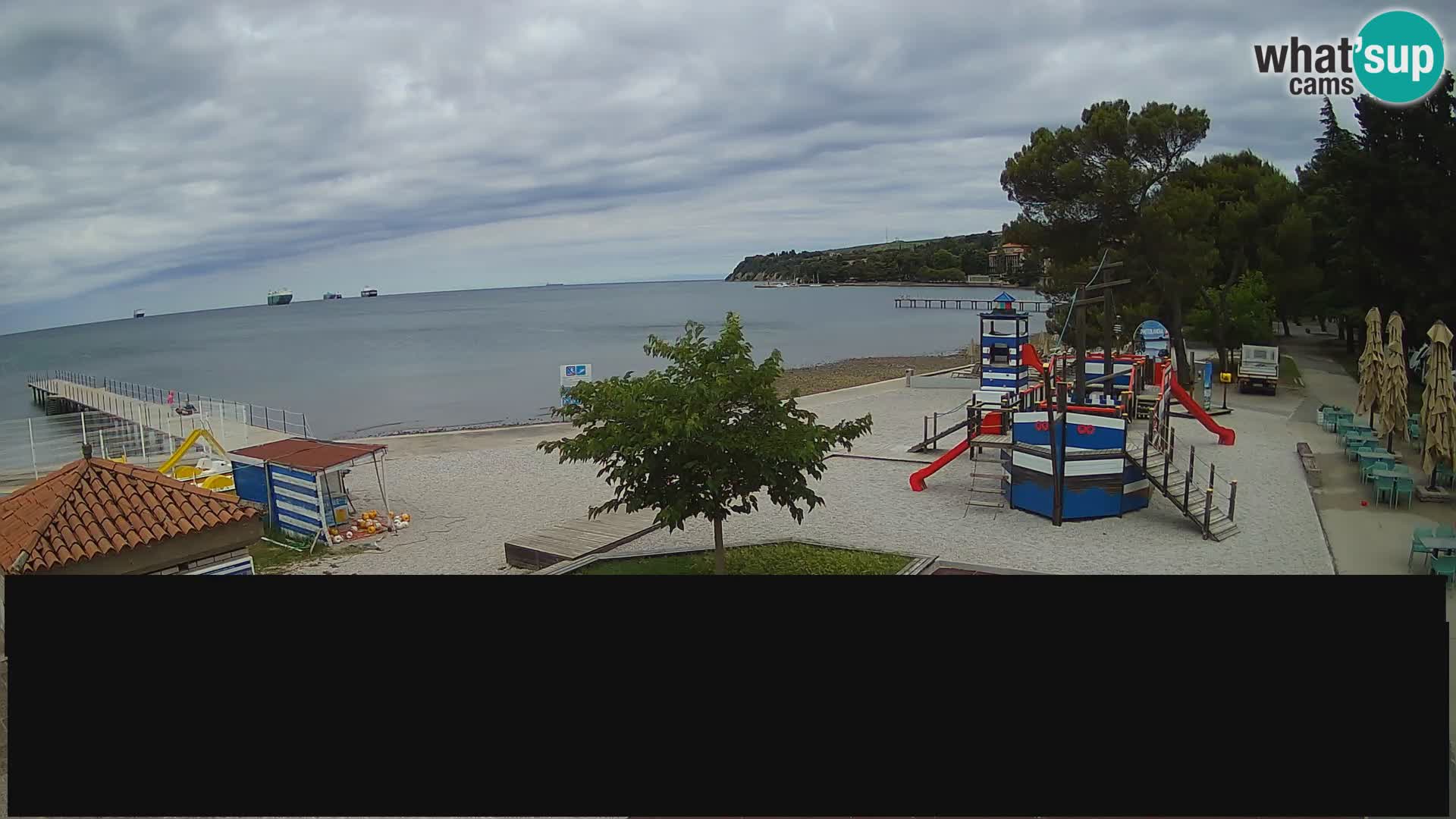 Webcam en direct Ankaran – Adria Ankaran Hotel & Resort – Slovénie