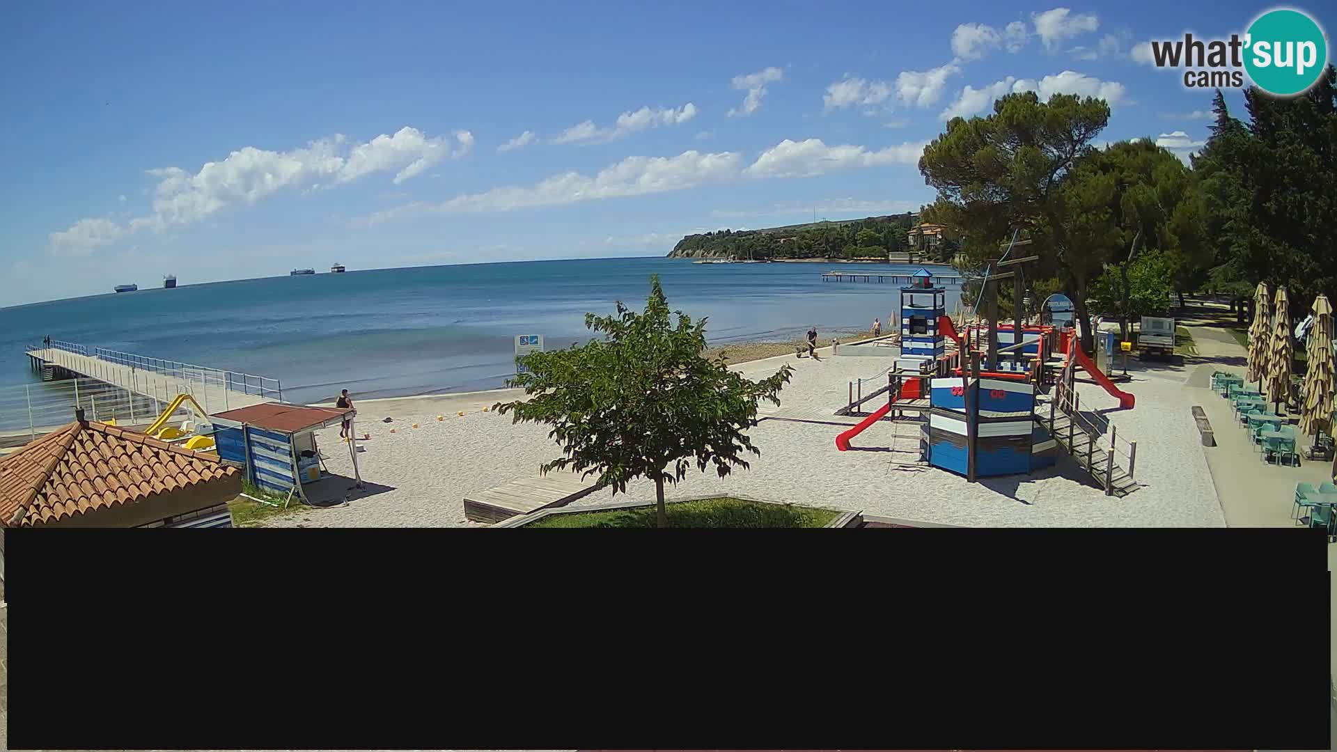 Webcam en direct Ankaran – Adria Ankaran Hotel & Resort – Slovénie