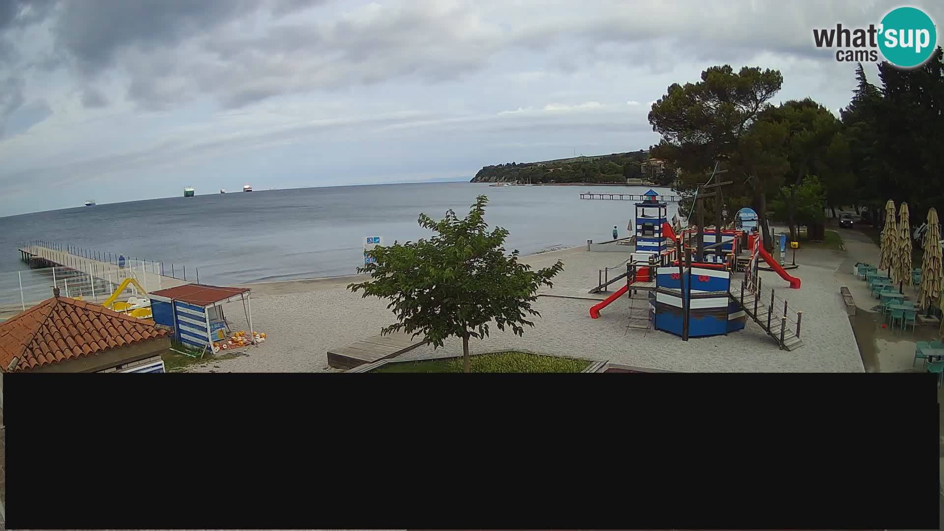 Webcam en direct Ankaran – Adria Ankaran Hotel & Resort – Slovénie