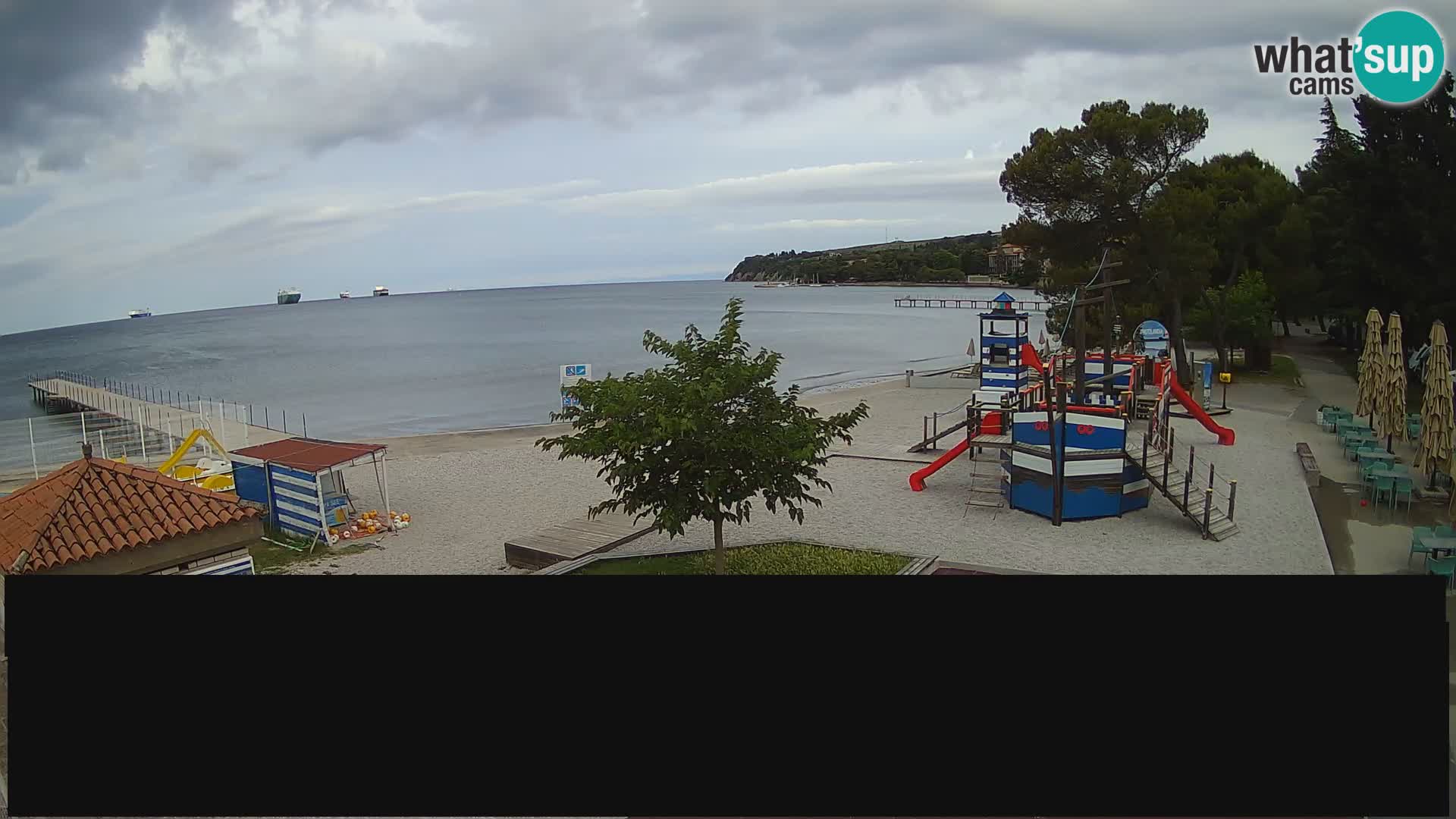 Live webcam Ankaran – Adria Ankaran Hotel & Resort – Slovenia