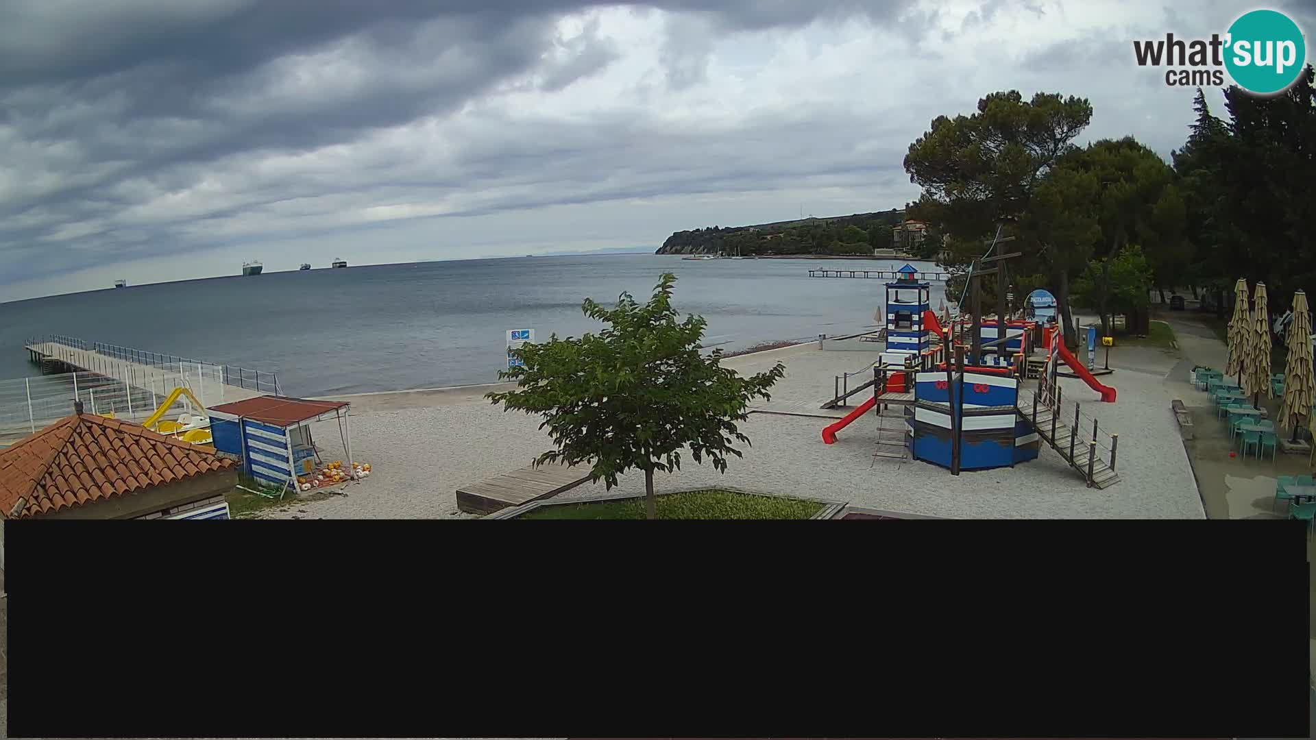 Live webcam Ankarano – Adria Ankaran Hotel & Resort – Slovenia