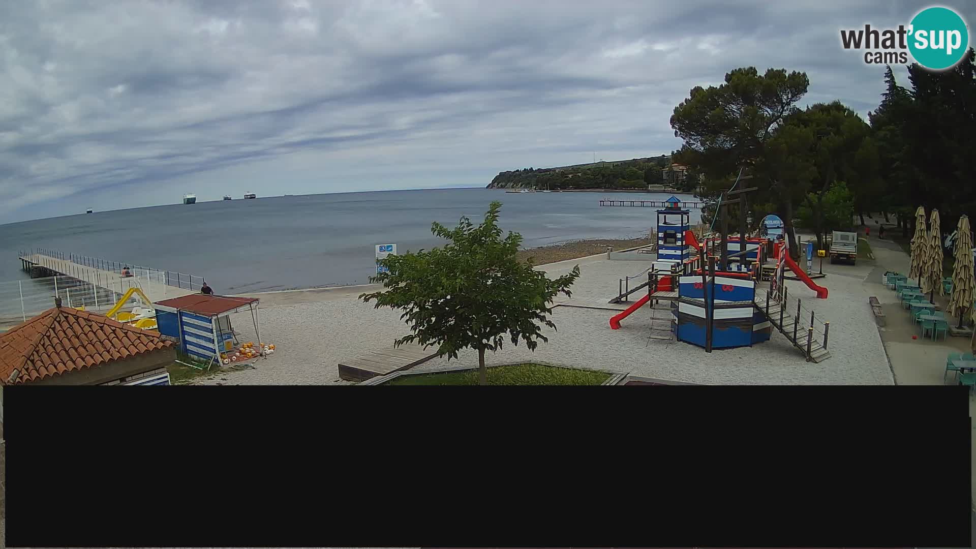 Webcam en direct Ankaran – Adria Ankaran Hotel & Resort – Slovénie