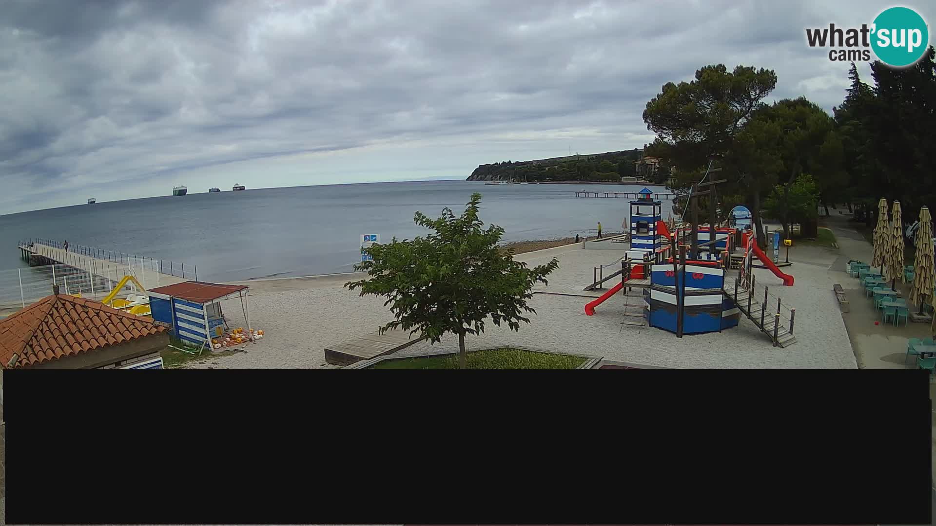 Webcam en direct Ankaran – Adria Ankaran Hotel & Resort – Slovénie