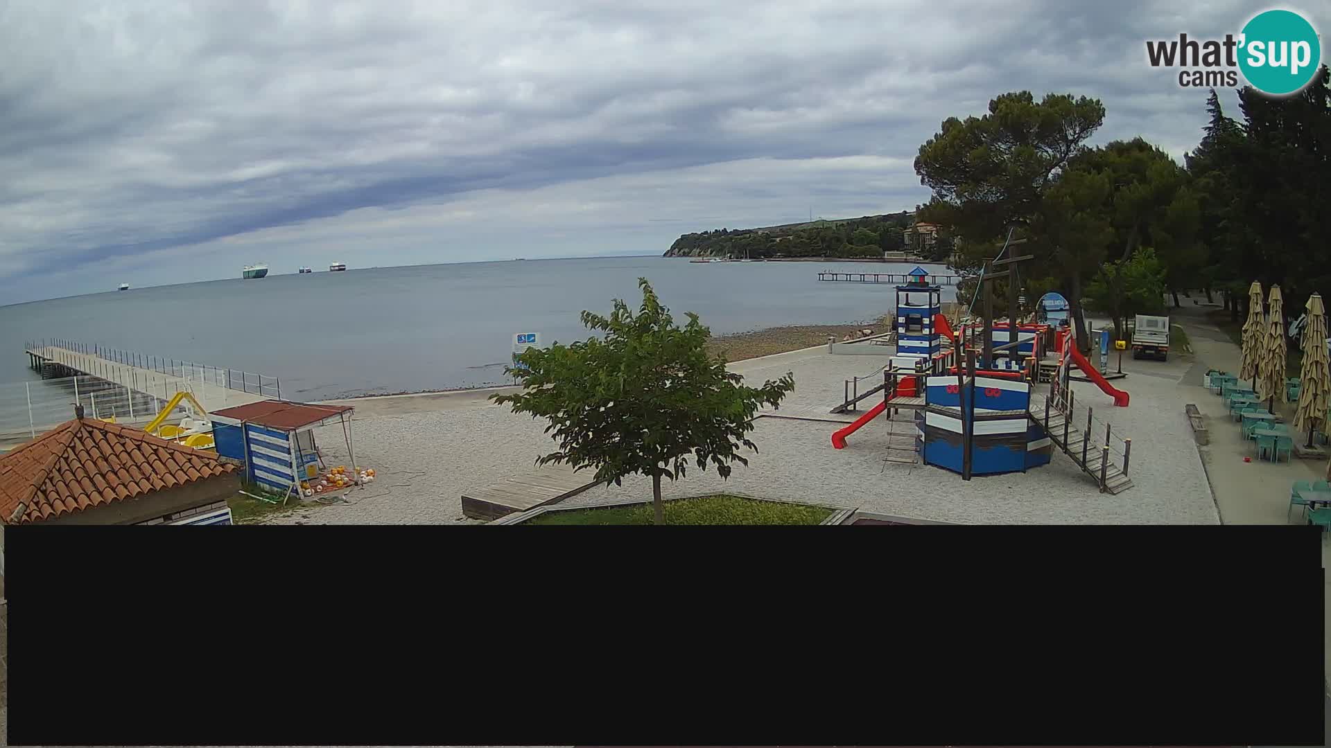Live webcam Ankaran – Adria Ankaran Hotel & Resort – Slovenia