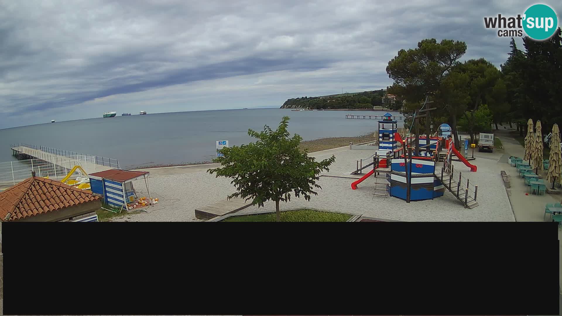 Live webcam Ankaran – Adria Ankaran Hotel & Resort – Slovenia
