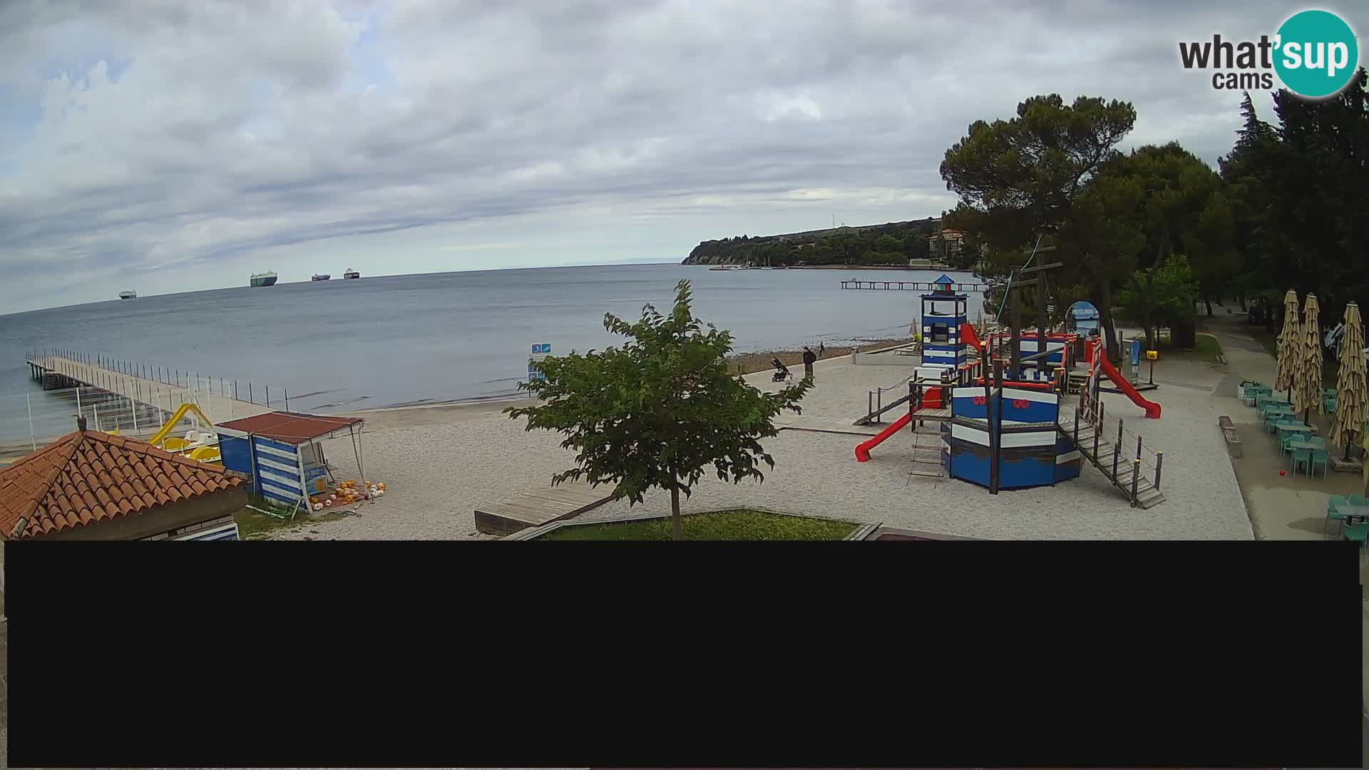 Web kamera uživo Ankaran – Adria Ankaran Hotel & Resort – Slovenija