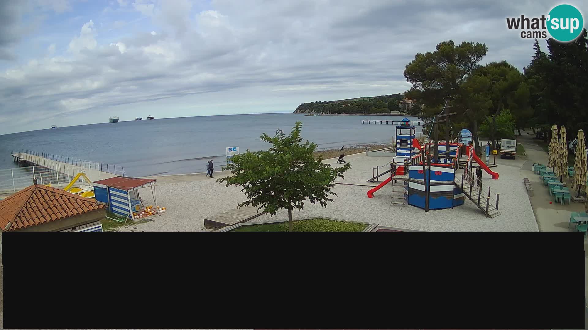 Live webcam Ankaran – Adria Ankaran Hotel & Resort – Slovenia
