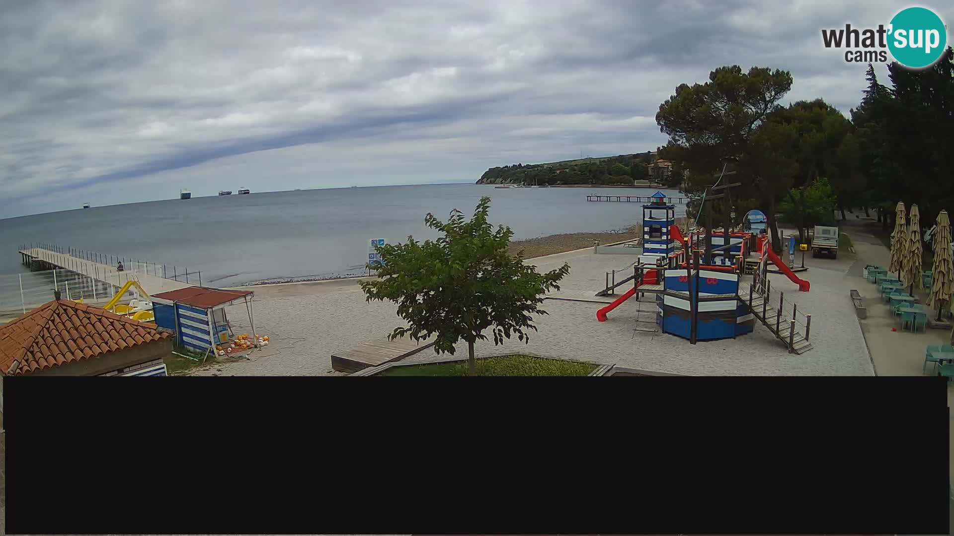 Web kamera uživo Ankaran – Adria Ankaran Hotel & Resort – Slovenija