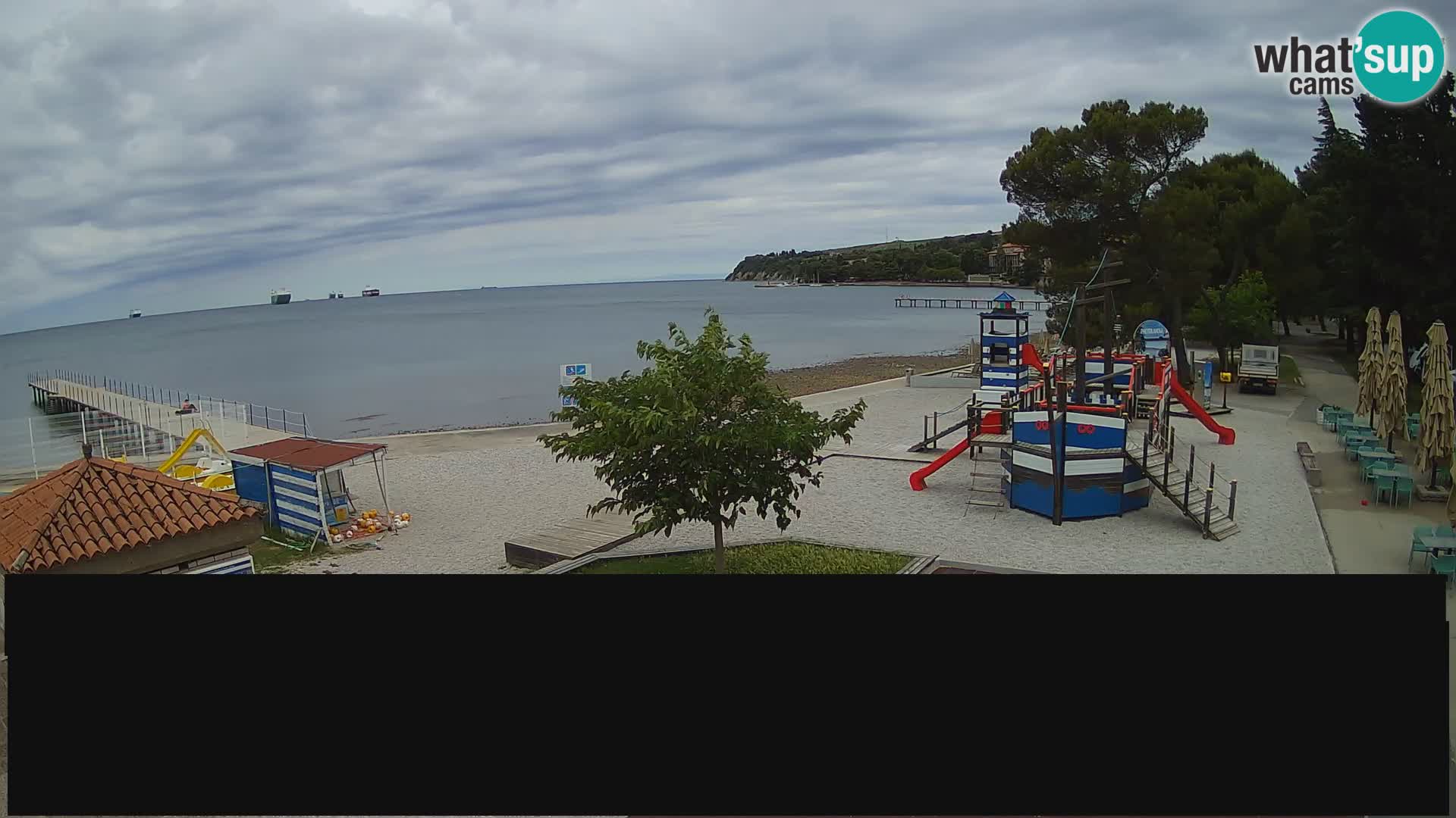 Live webcam Ankarano – Adria Ankaran Hotel & Resort – Slovenia