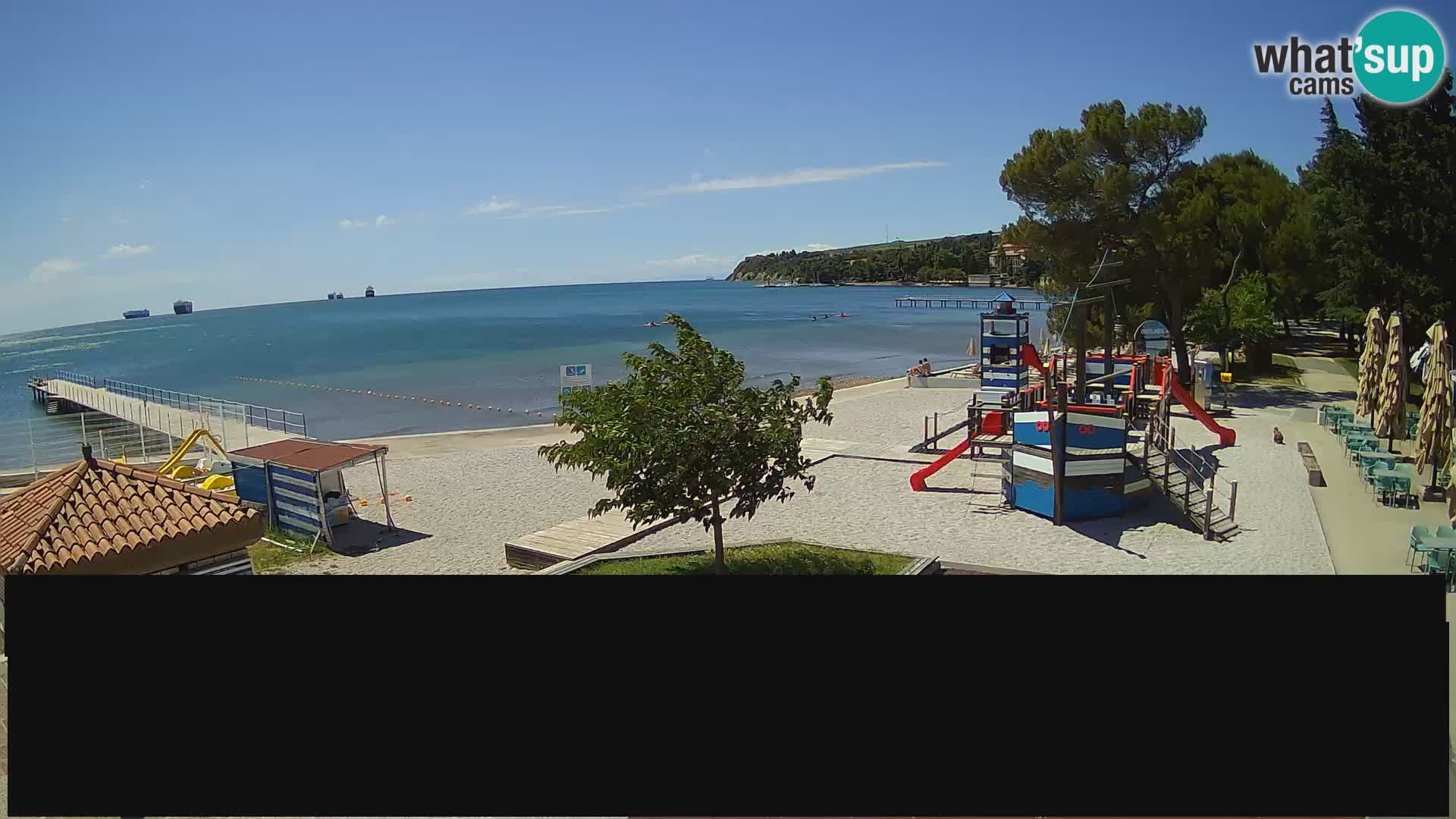 Live webcam Ankarano – Adria Ankaran Hotel & Resort – Slovenia
