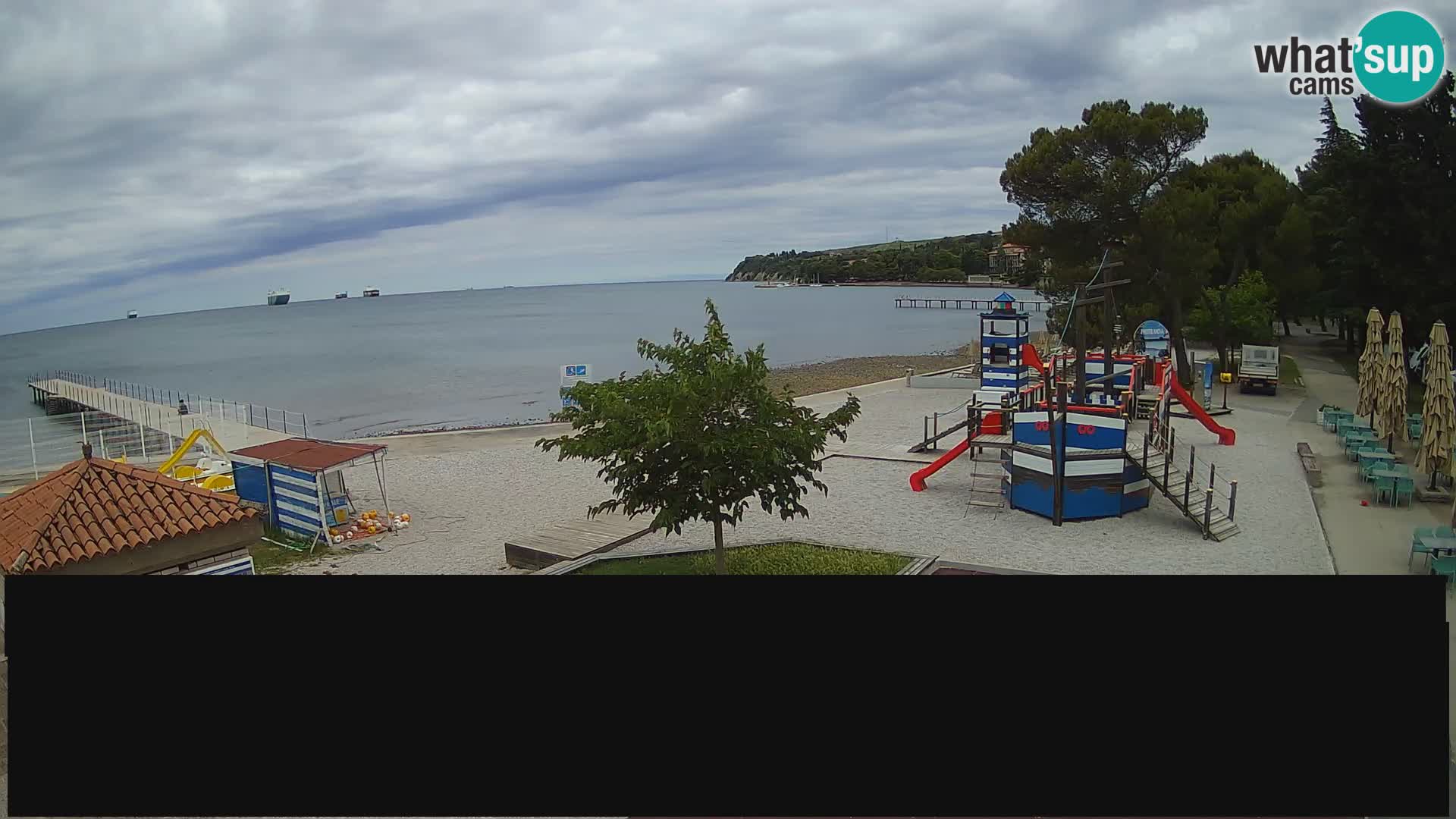 Live webcam Ankaran – Adria Ankaran Hotel & Resort – Slovenia