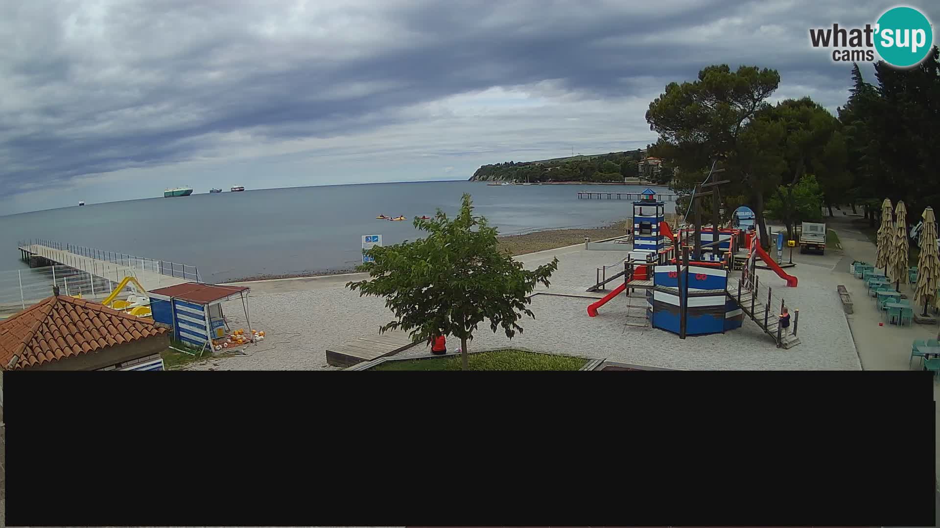 Live webcam Ankarano – Adria Ankaran Hotel & Resort – Slovenia