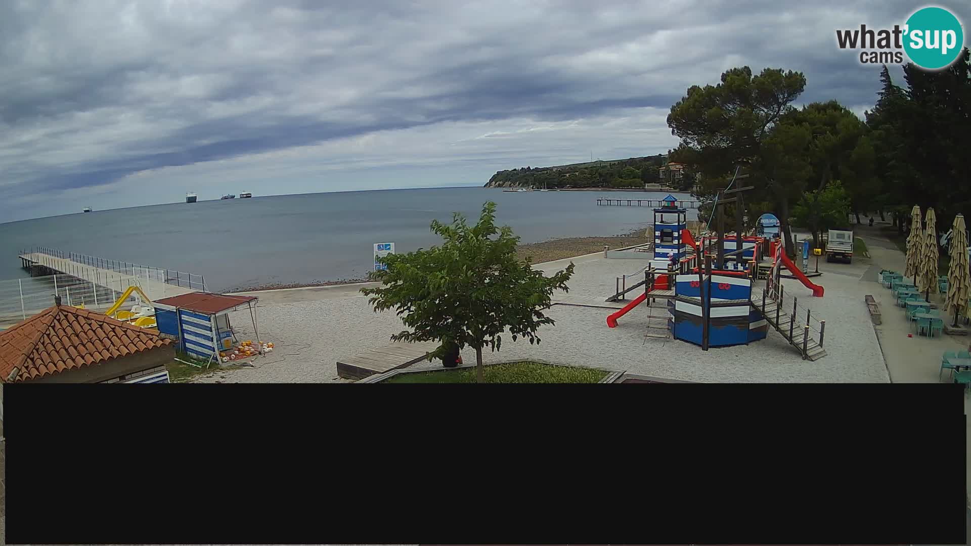 Web kamera uživo Ankaran – Adria Ankaran Hotel & Resort – Slovenija