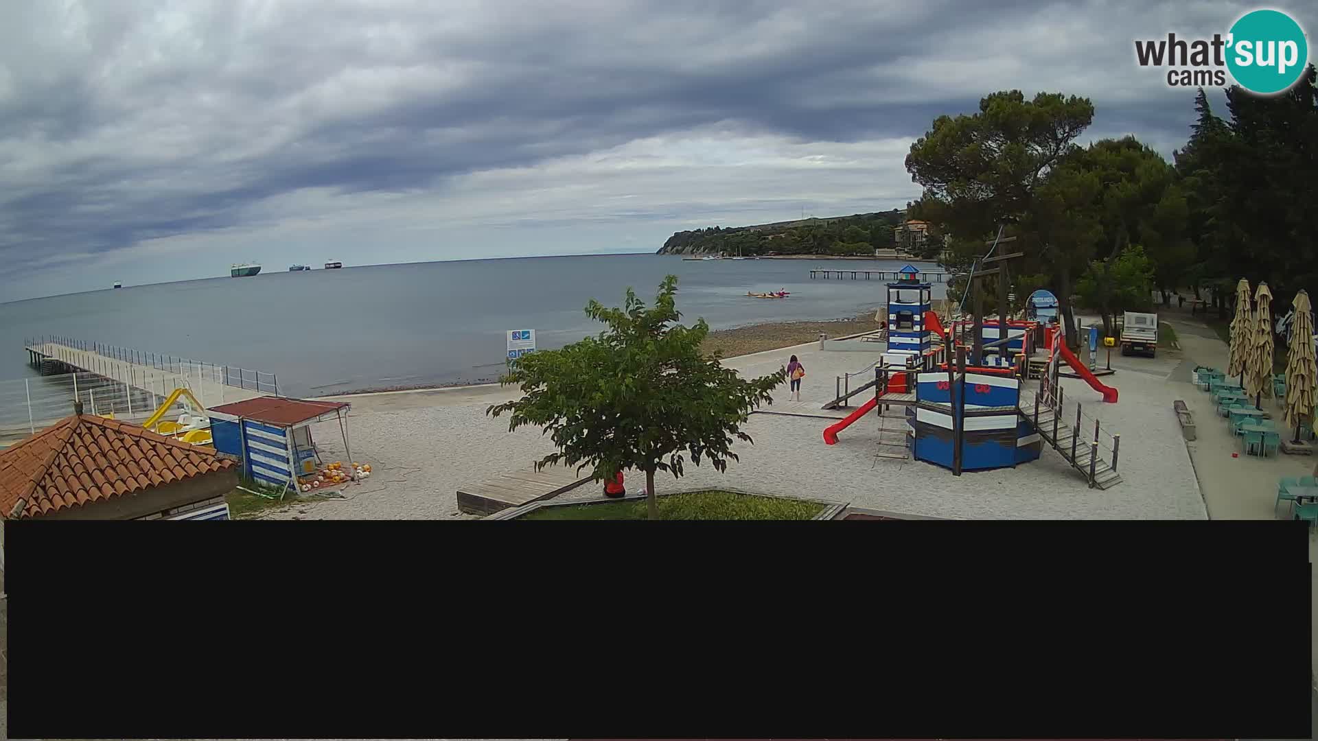 Web kamera uživo Ankaran – Adria Ankaran Hotel & Resort – Slovenija