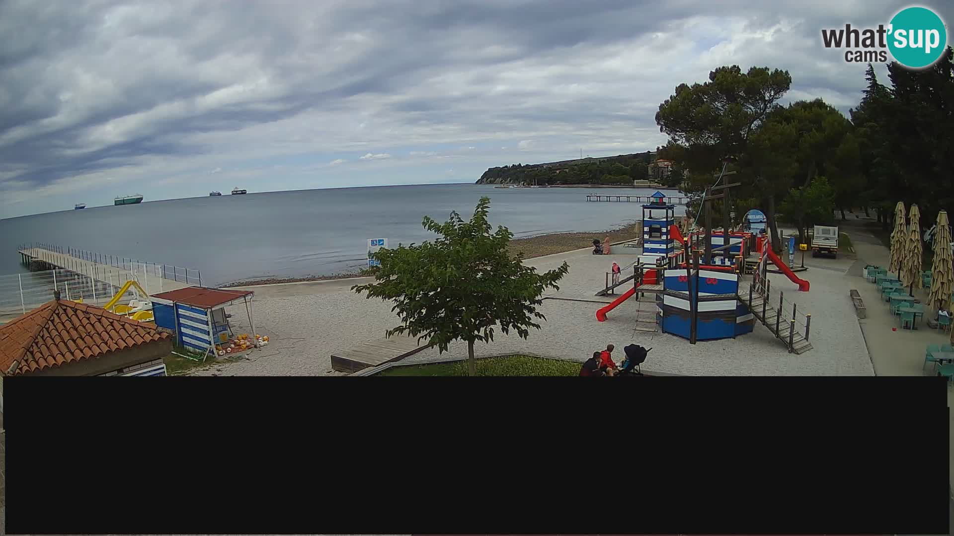 Webcam en direct Ankaran – Adria Ankaran Hotel & Resort – Slovénie