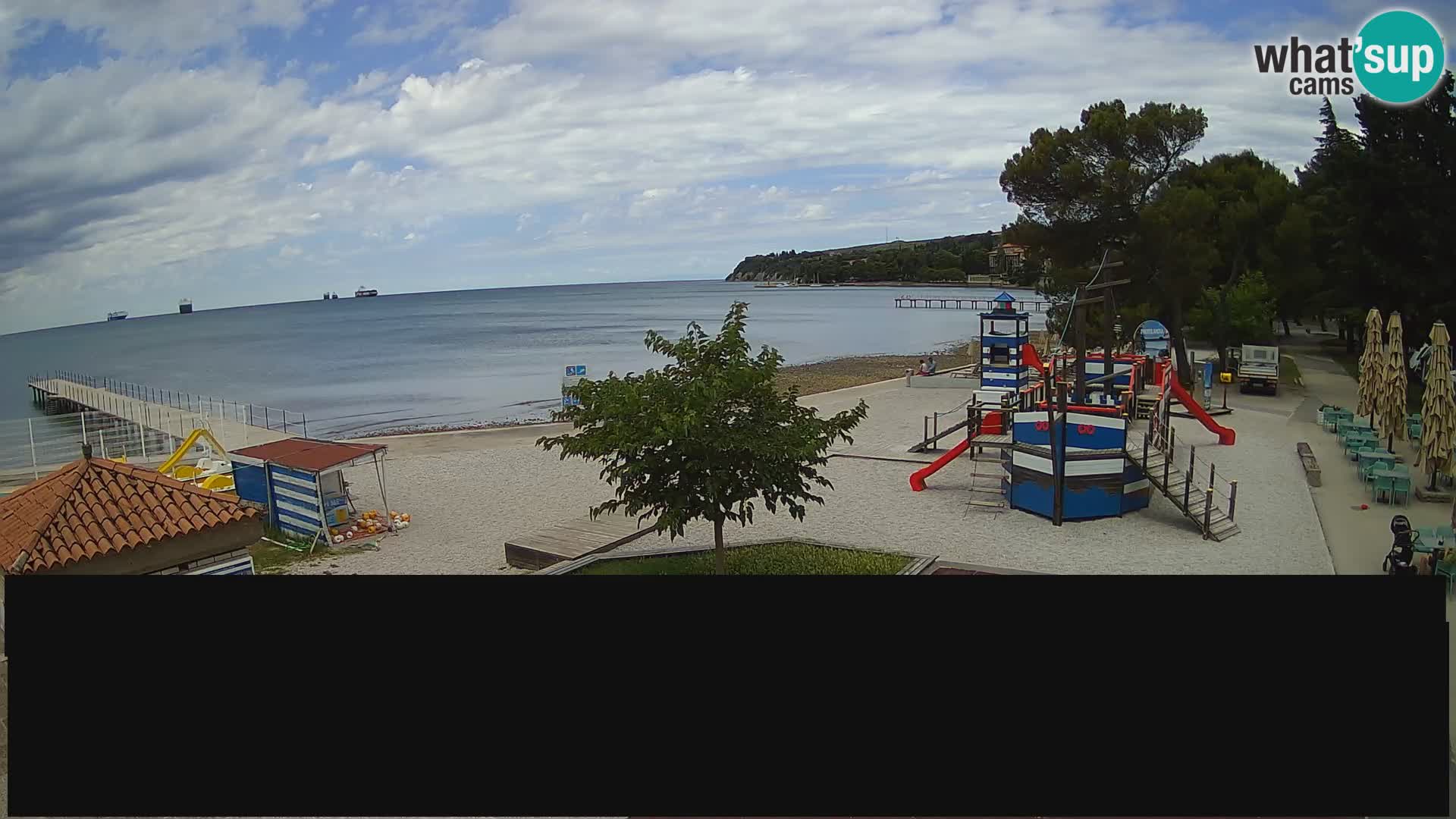 Live webcam Ankarano – Adria Ankaran Hotel & Resort – Slovenia