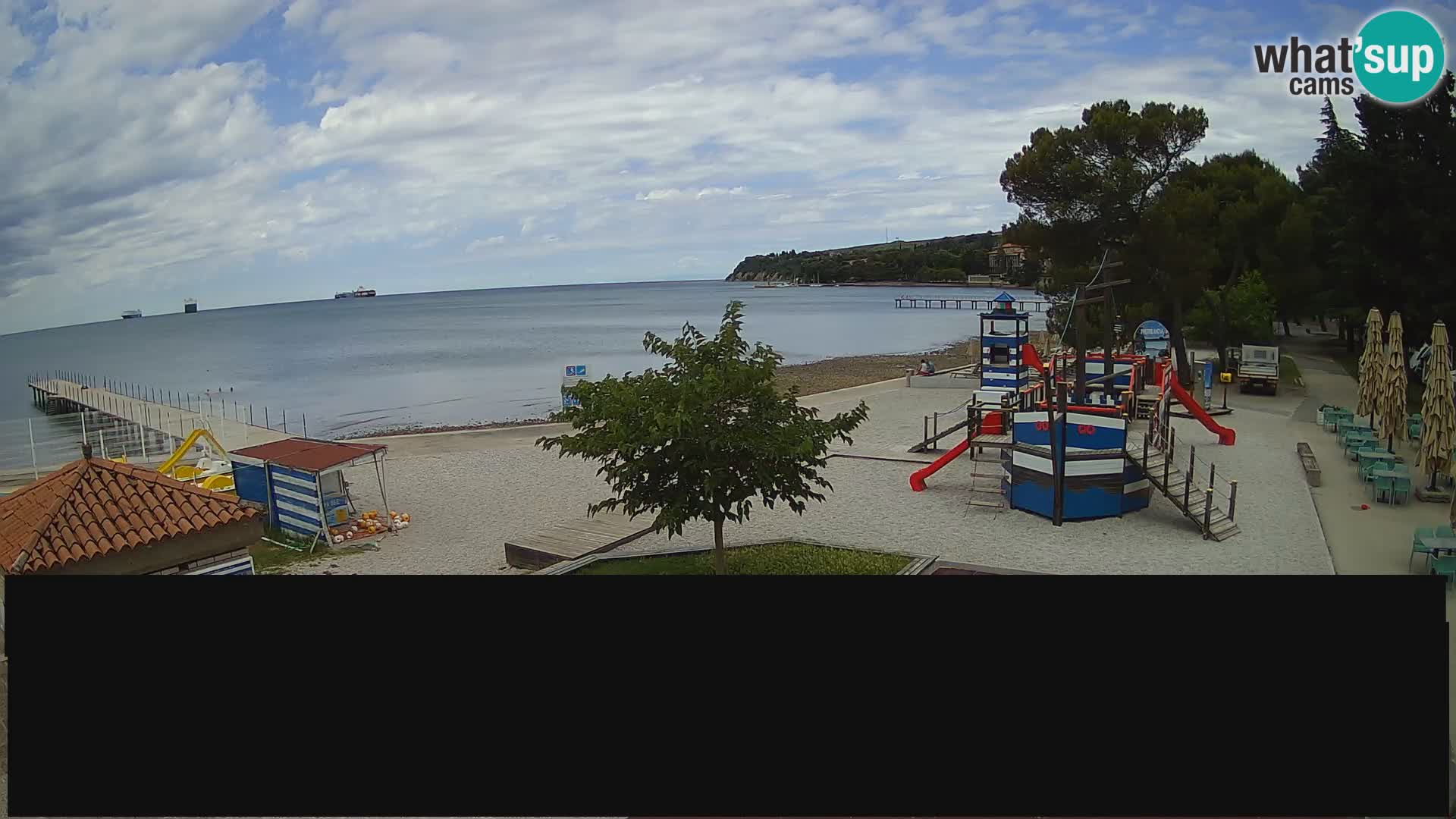 Cámara web en vivo Ankaran – Adria Ankaran Hotel & Resort – Eslovenia