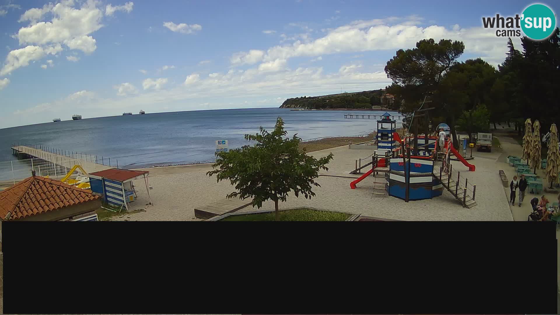 Live webcam Ankaran – Adria Ankaran Hotel & Resort – Slovenia