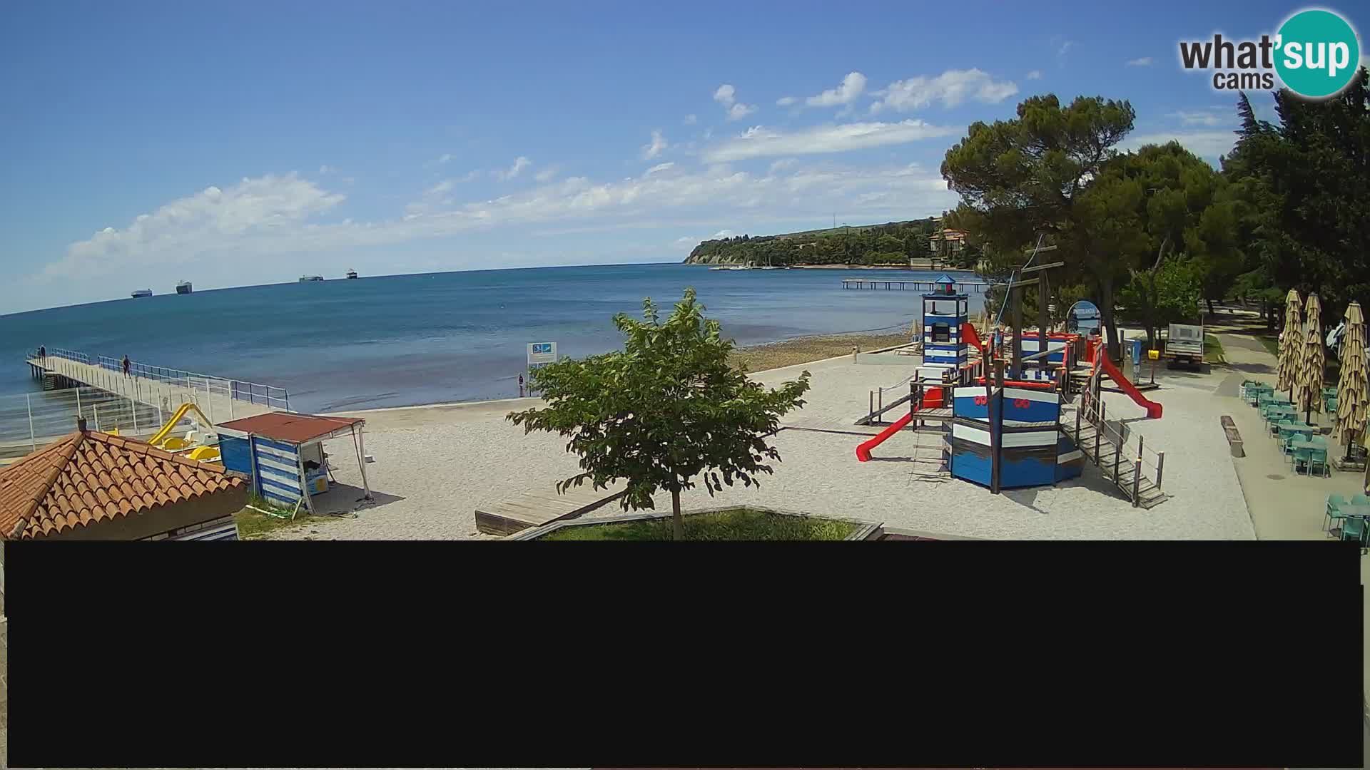 Live webcam Ankarano – Adria Ankaran Hotel & Resort – Slovenia