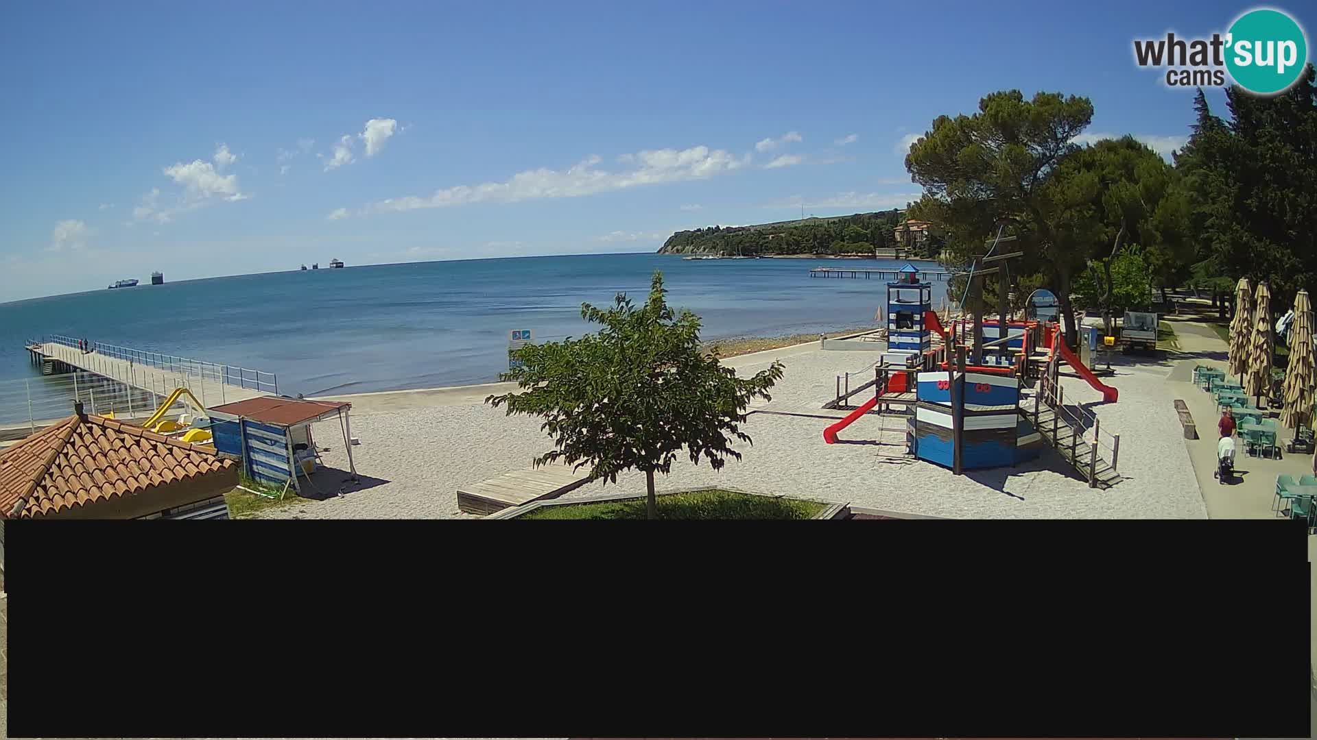 Live webcam Ankarano – Adria Ankaran Hotel & Resort – Slovenia