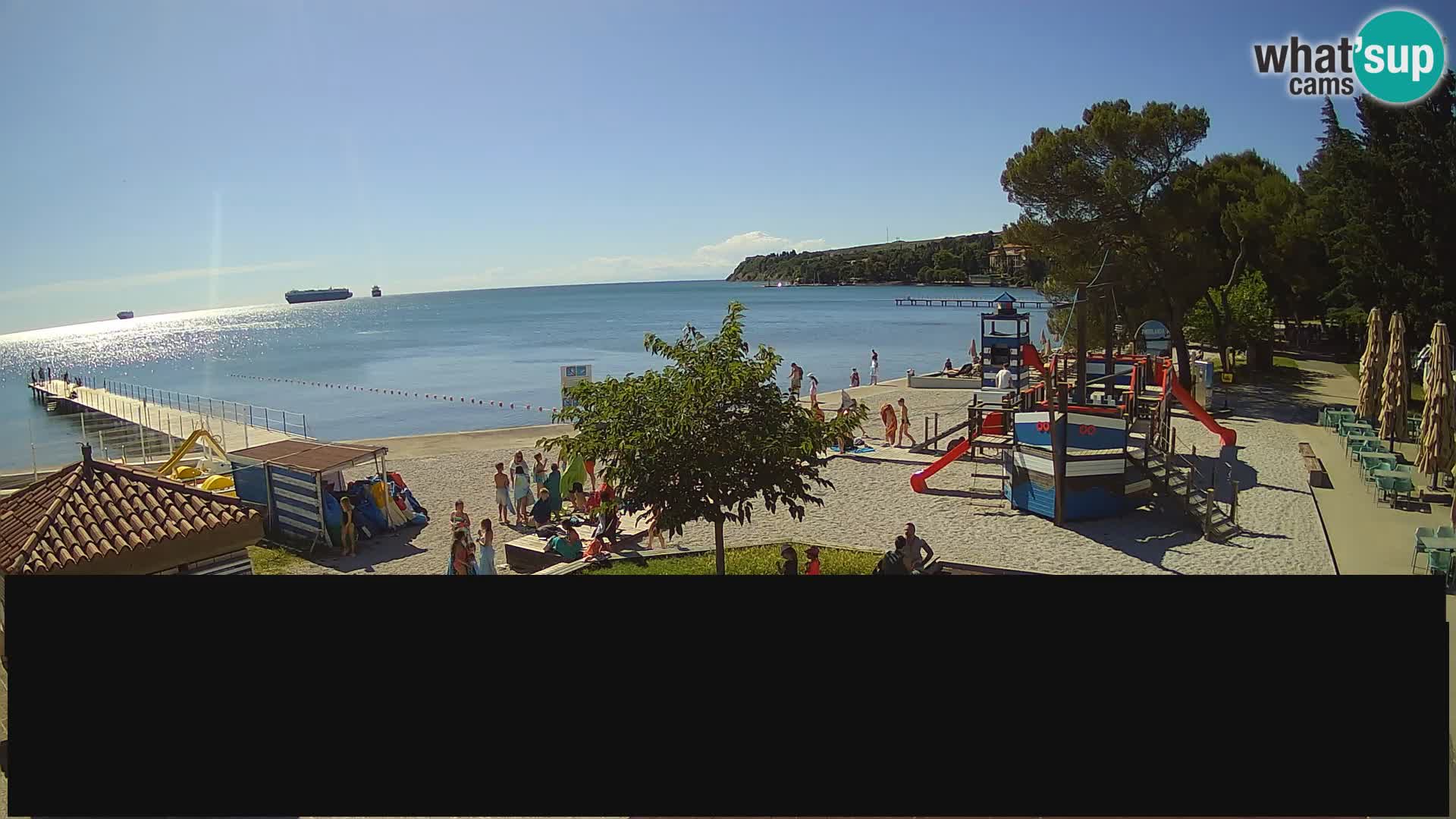 Live webcam Ankarano – Adria Ankaran Hotel & Resort – Slovenia