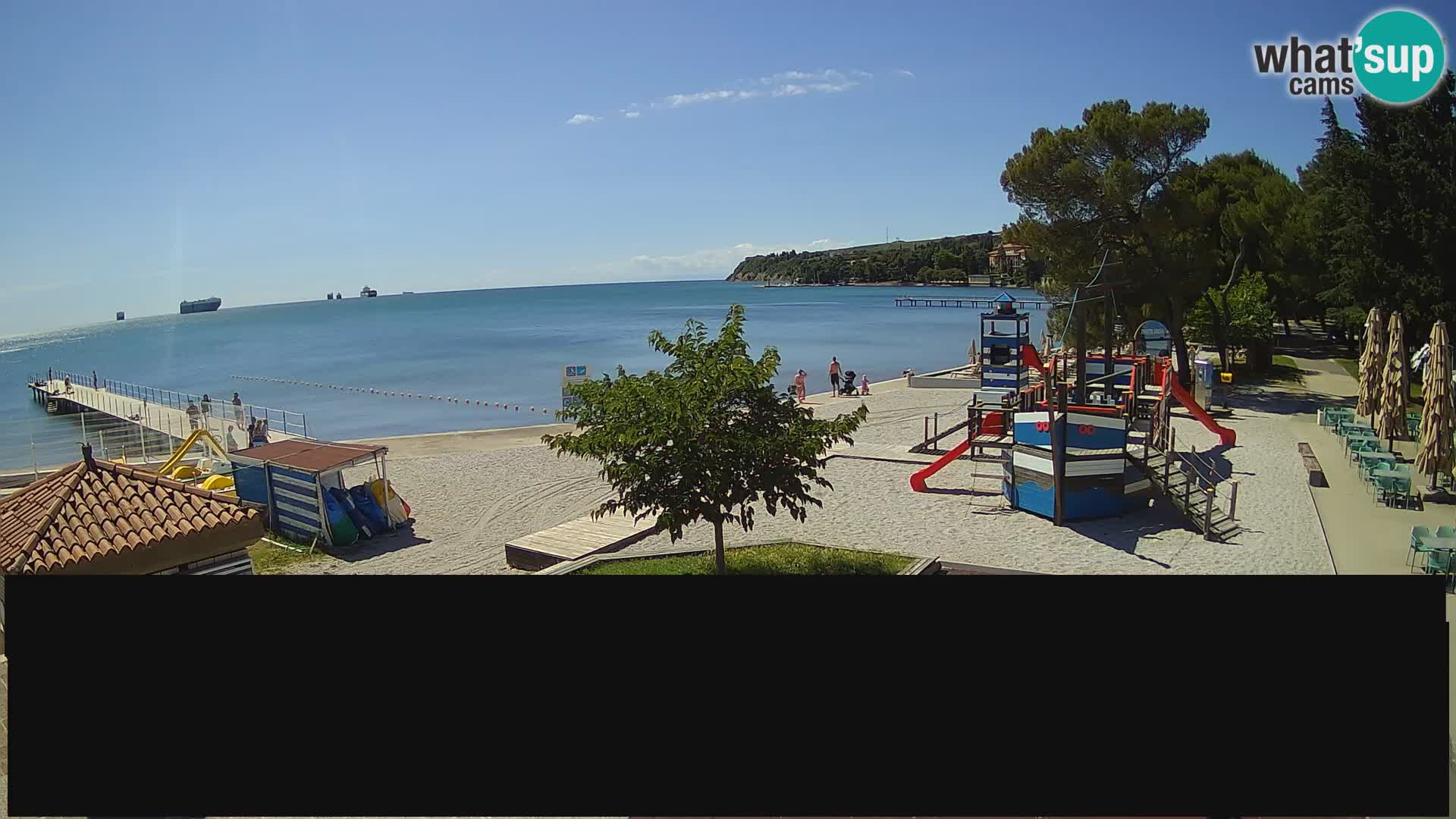 Live webcam Ankarano – Adria Ankaran Hotel & Resort – Slovenia